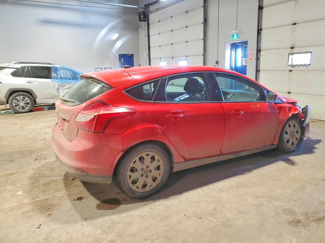 2012 Ford Focus Se Red vin: 1FAHP3K20CL340353