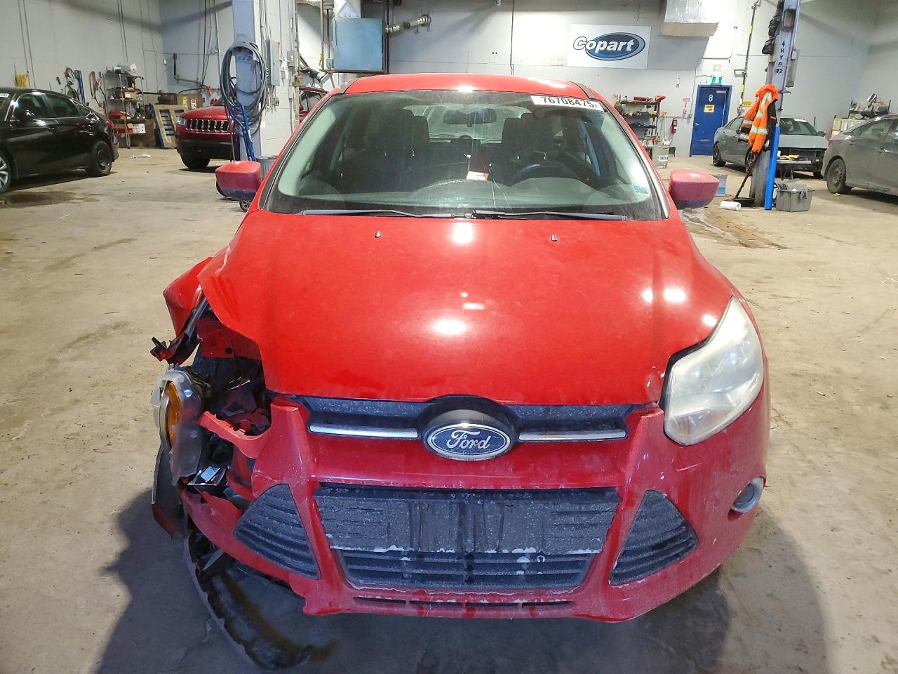 2012 Ford Focus Se Red vin: 1FAHP3K20CL340353