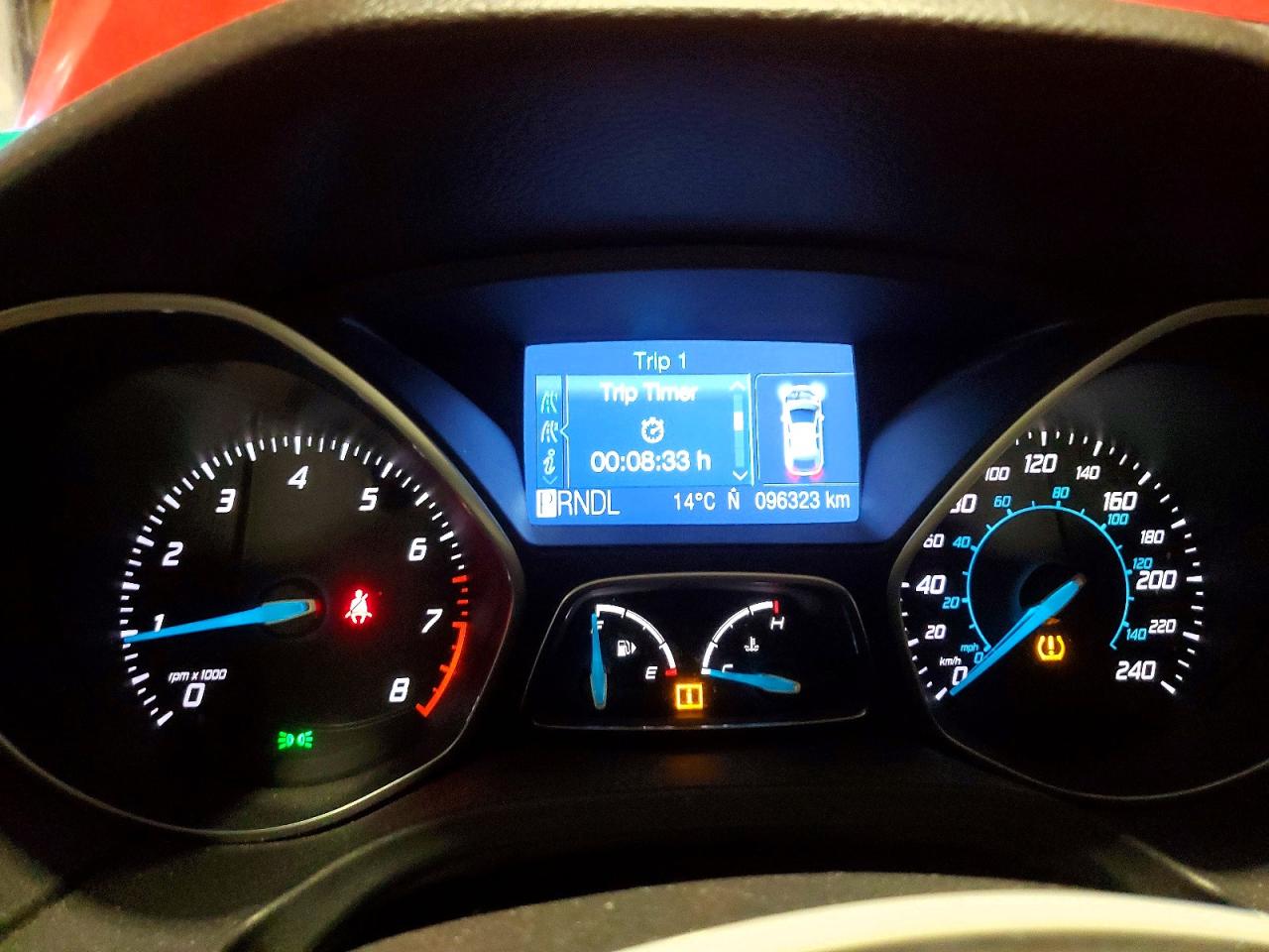 2012 Ford Focus Se Red vin: 1FAHP3K20CL340353