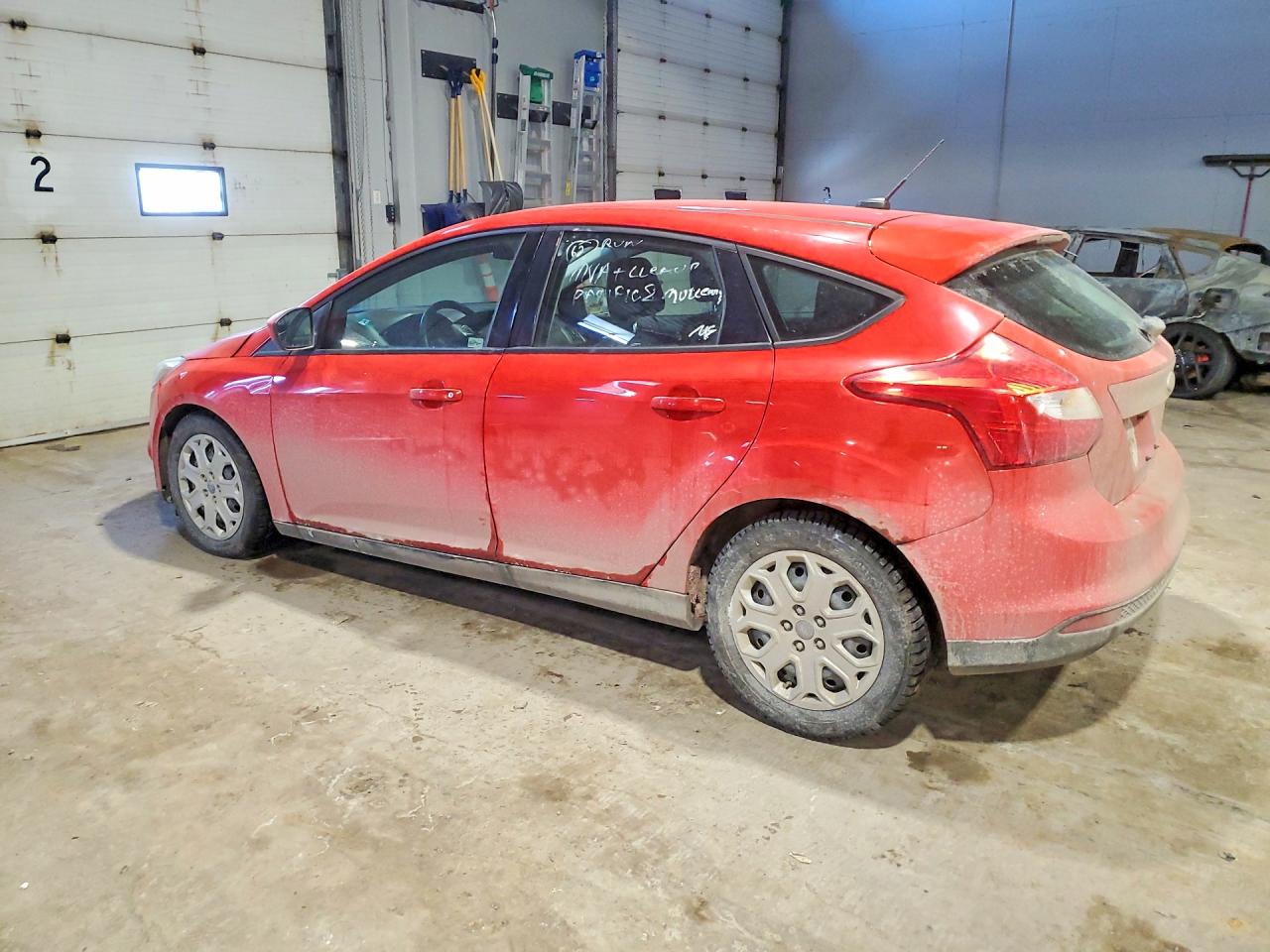 2012 Ford Focus Se Red vin: 1FAHP3K20CL340353