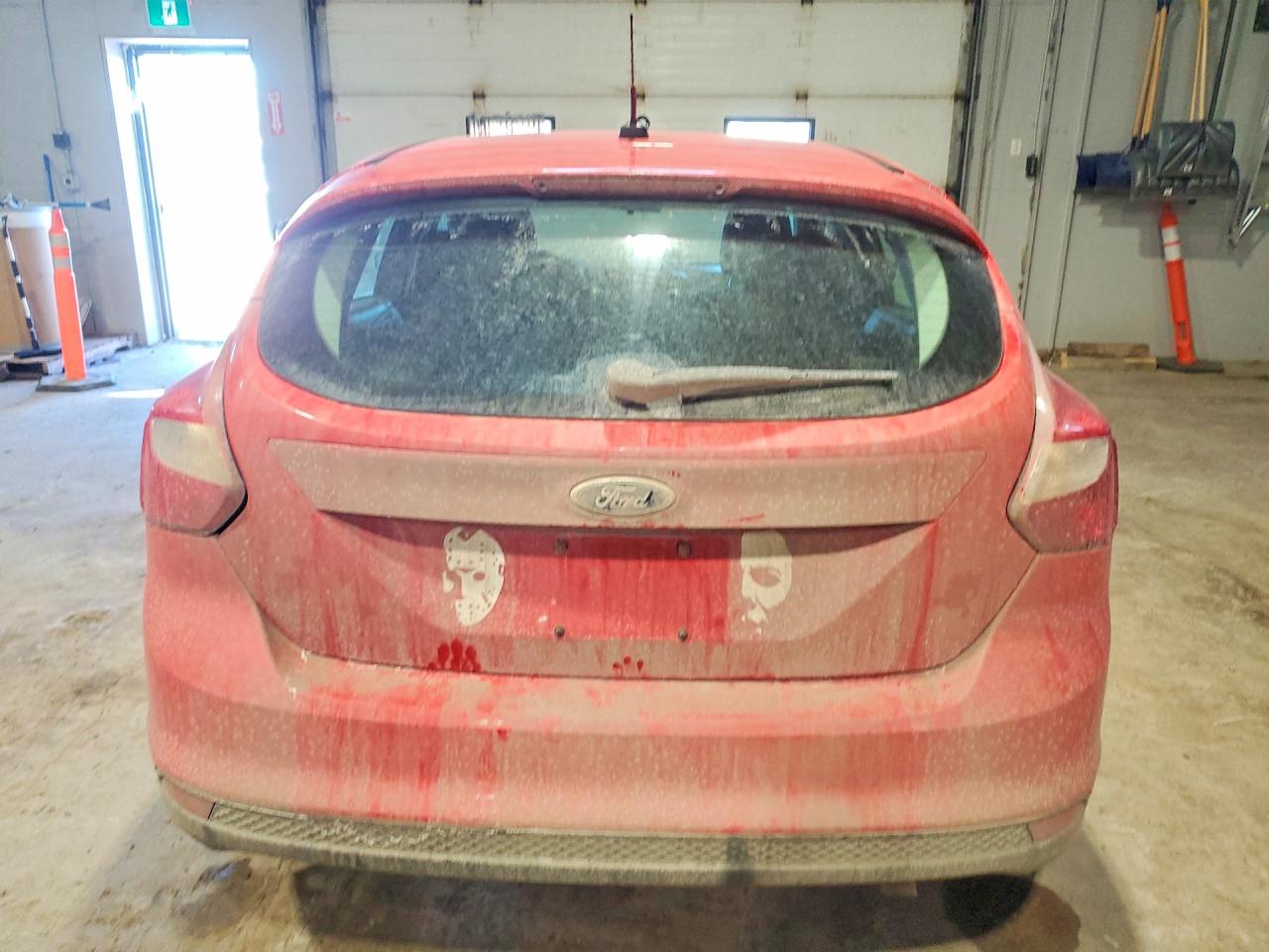 2012 Ford Focus Se Red vin: 1FAHP3K20CL340353