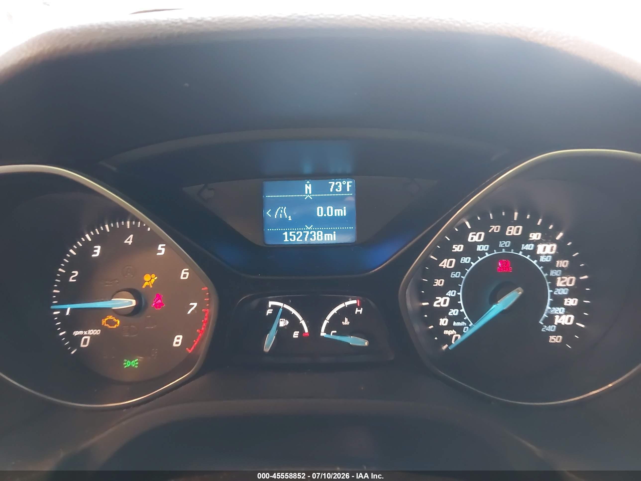 2012 Ford Focus Se White vin: 1FAHP3K20CL364412