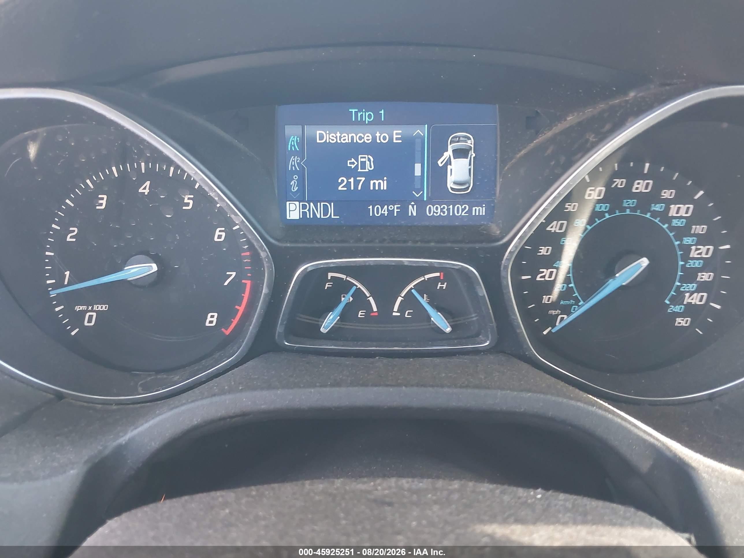 2012 Ford Focus Se Turquoise vin: 1FAHP3K20CL423216
