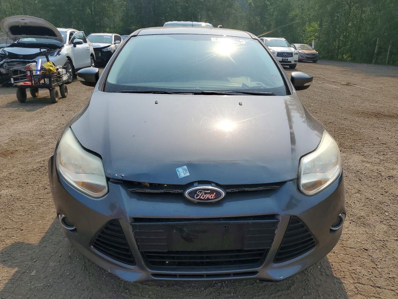 2012 Ford Focus Se Серый vin: 1FAHP3K20CL458872