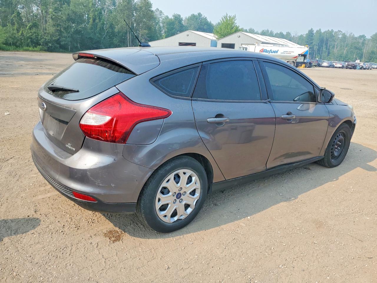 2012 Ford Focus Se Серый vin: 1FAHP3K20CL458872