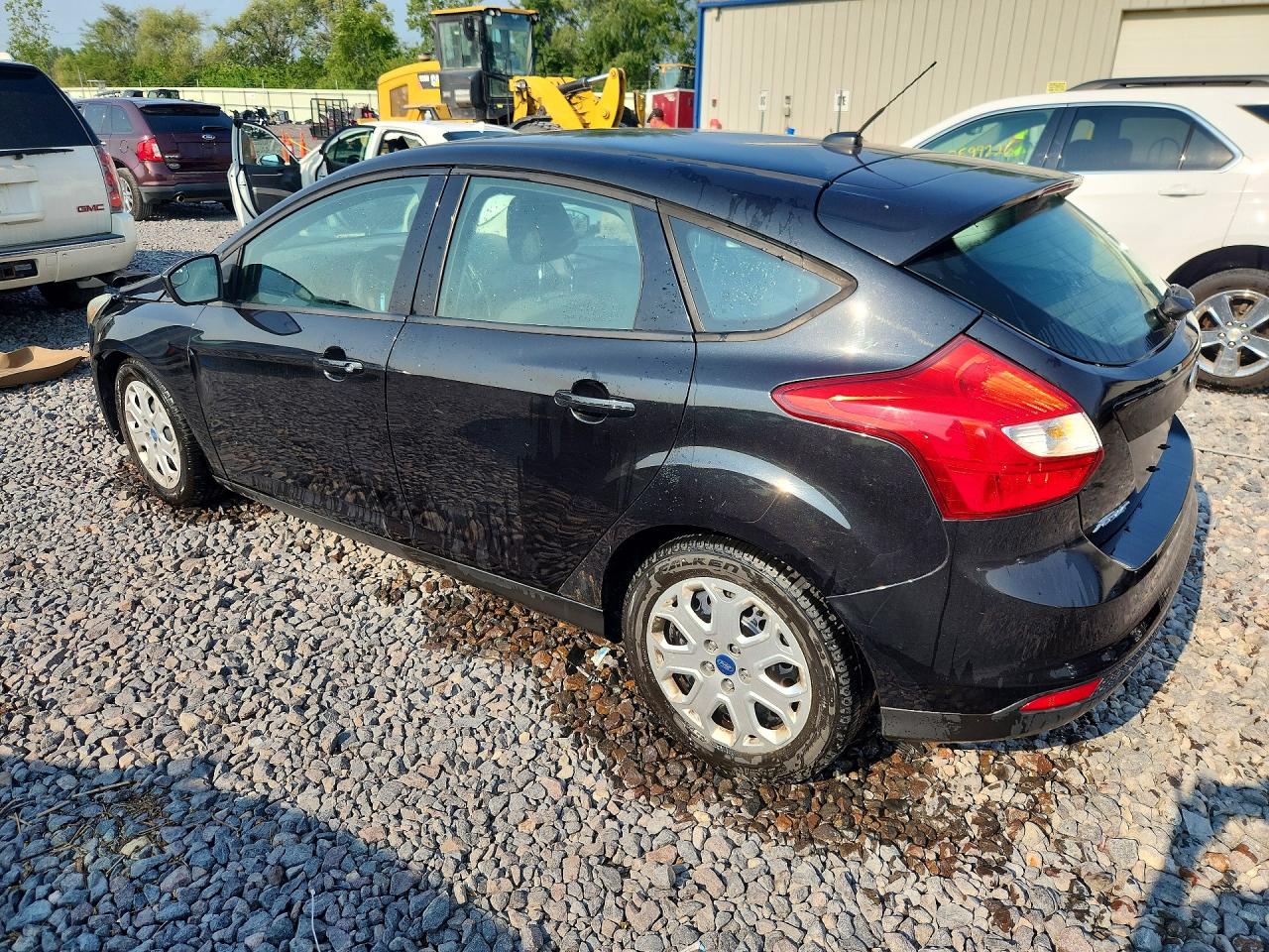2012 Ford Focus Se Черный vin: 1FAHP3K21CL102219
