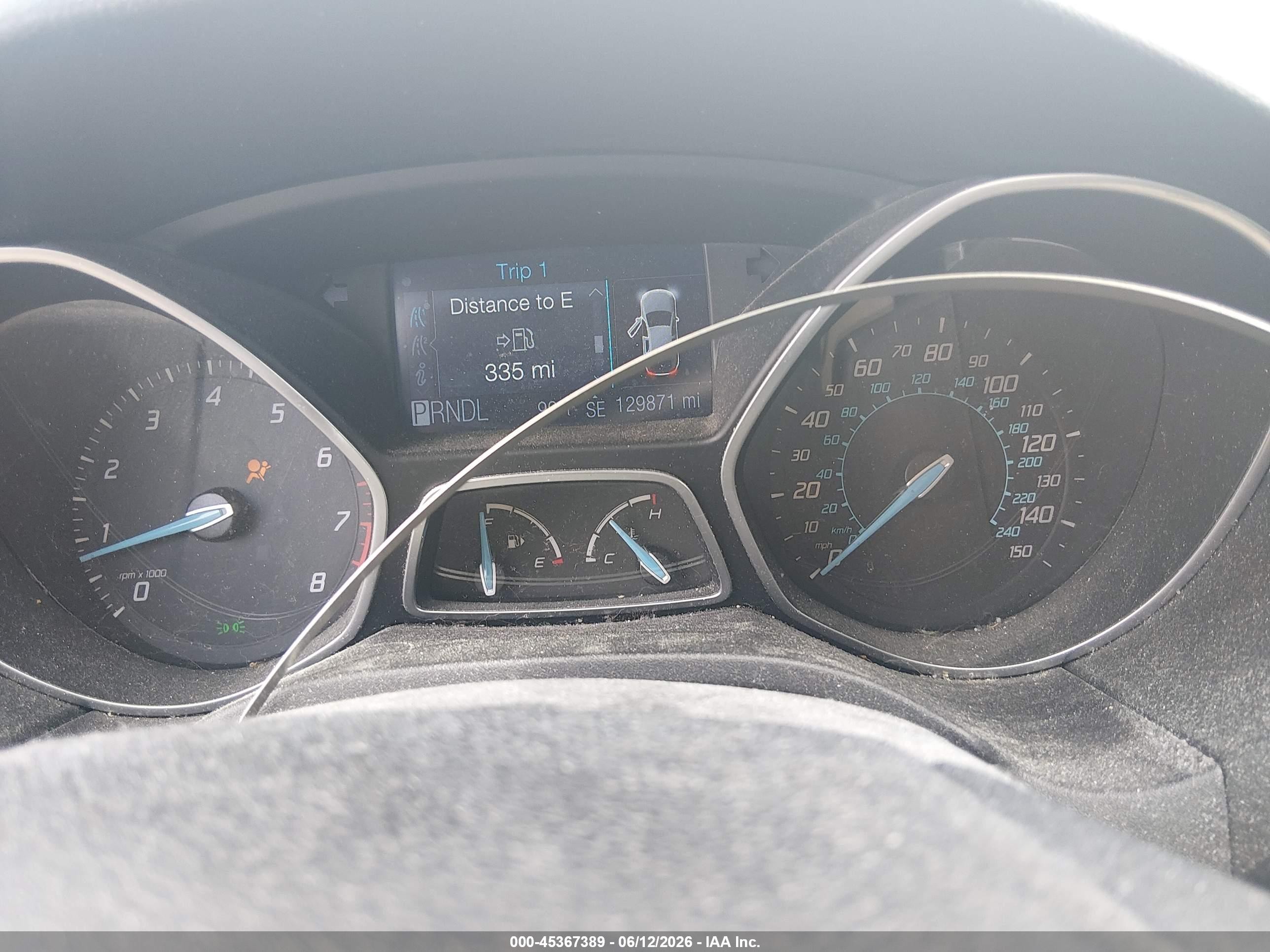 2012 Ford Focus Se White vin: 1FAHP3K21CL123622