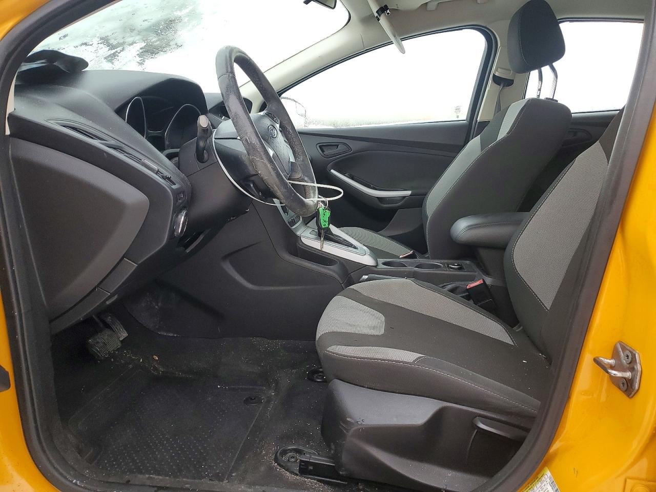 2012 Ford Focus Se Yellow vin: 1FAHP3K21CL171248