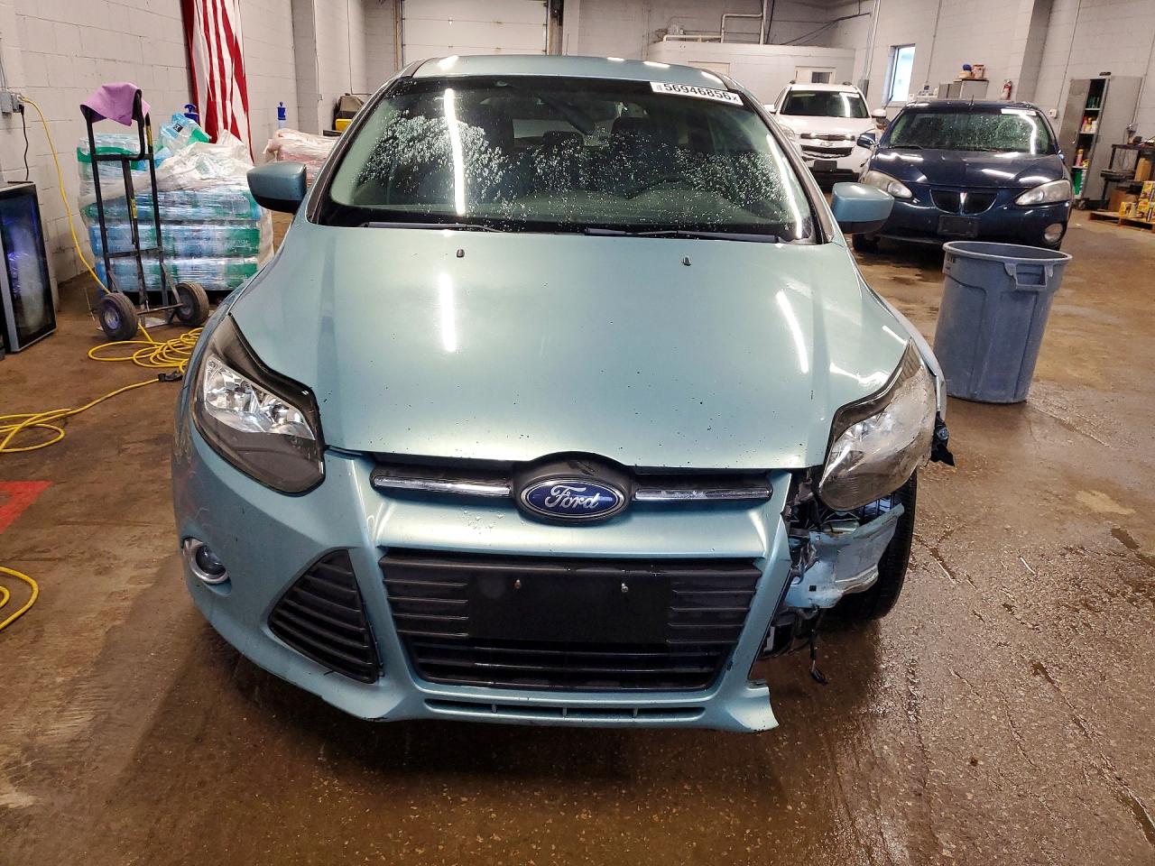 2012 Ford Focus Se Teal vin: 1FAHP3K21CL194206