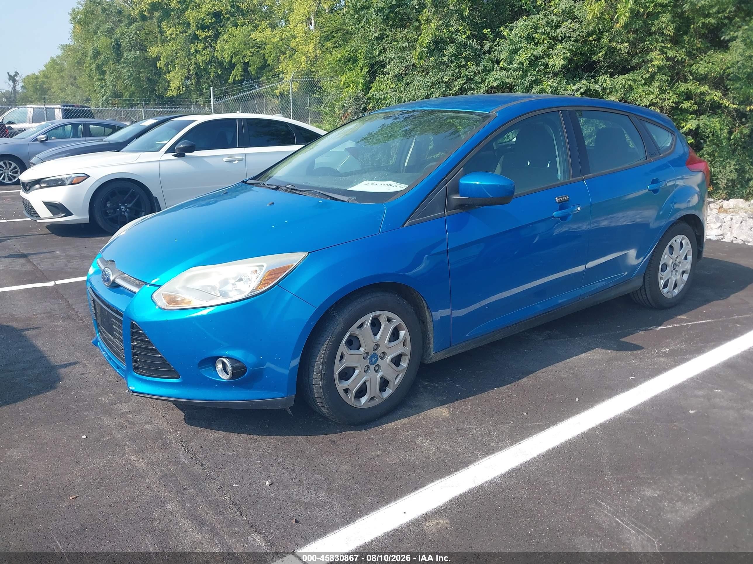 2012 Ford Focus Se Black vin: 1FAHP3K21CL231108