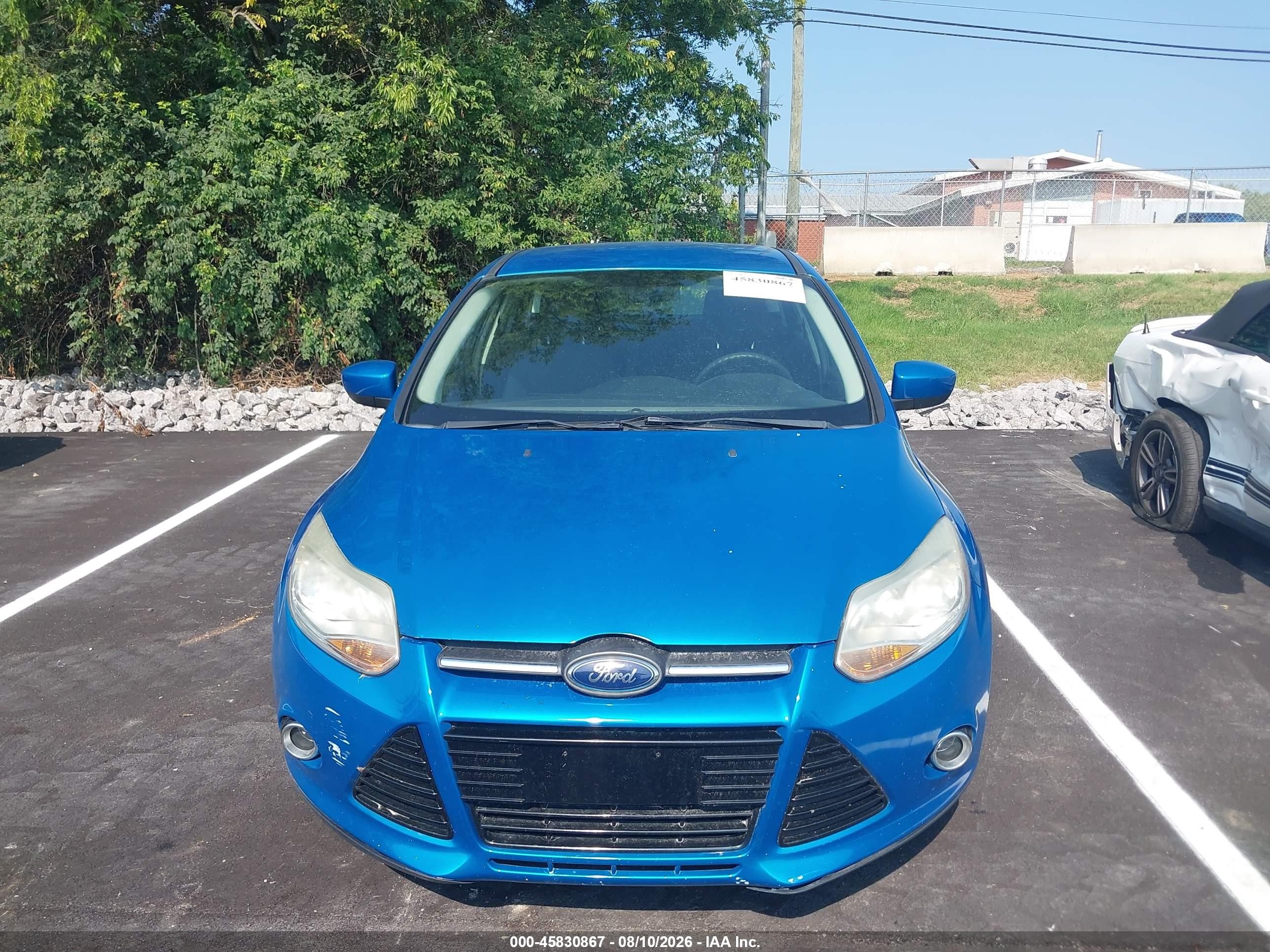 2012 Ford Focus Se Black vin: 1FAHP3K21CL231108