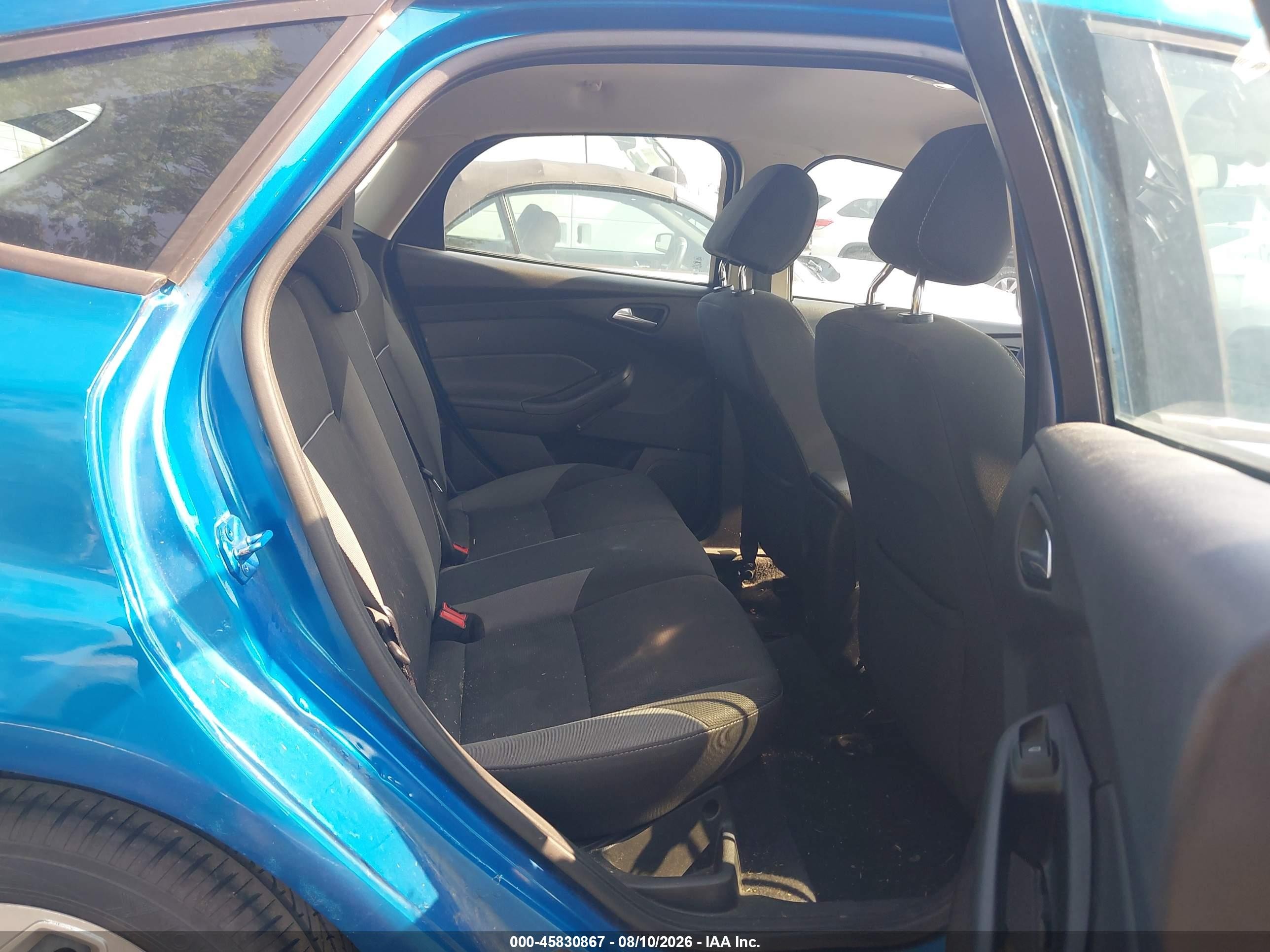 2012 Ford Focus Se Black vin: 1FAHP3K21CL231108