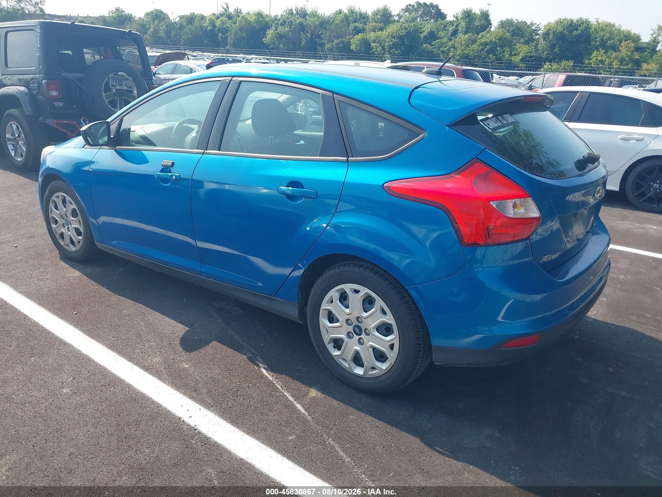 2012 Ford Focus Se Black vin: 1FAHP3K21CL231108