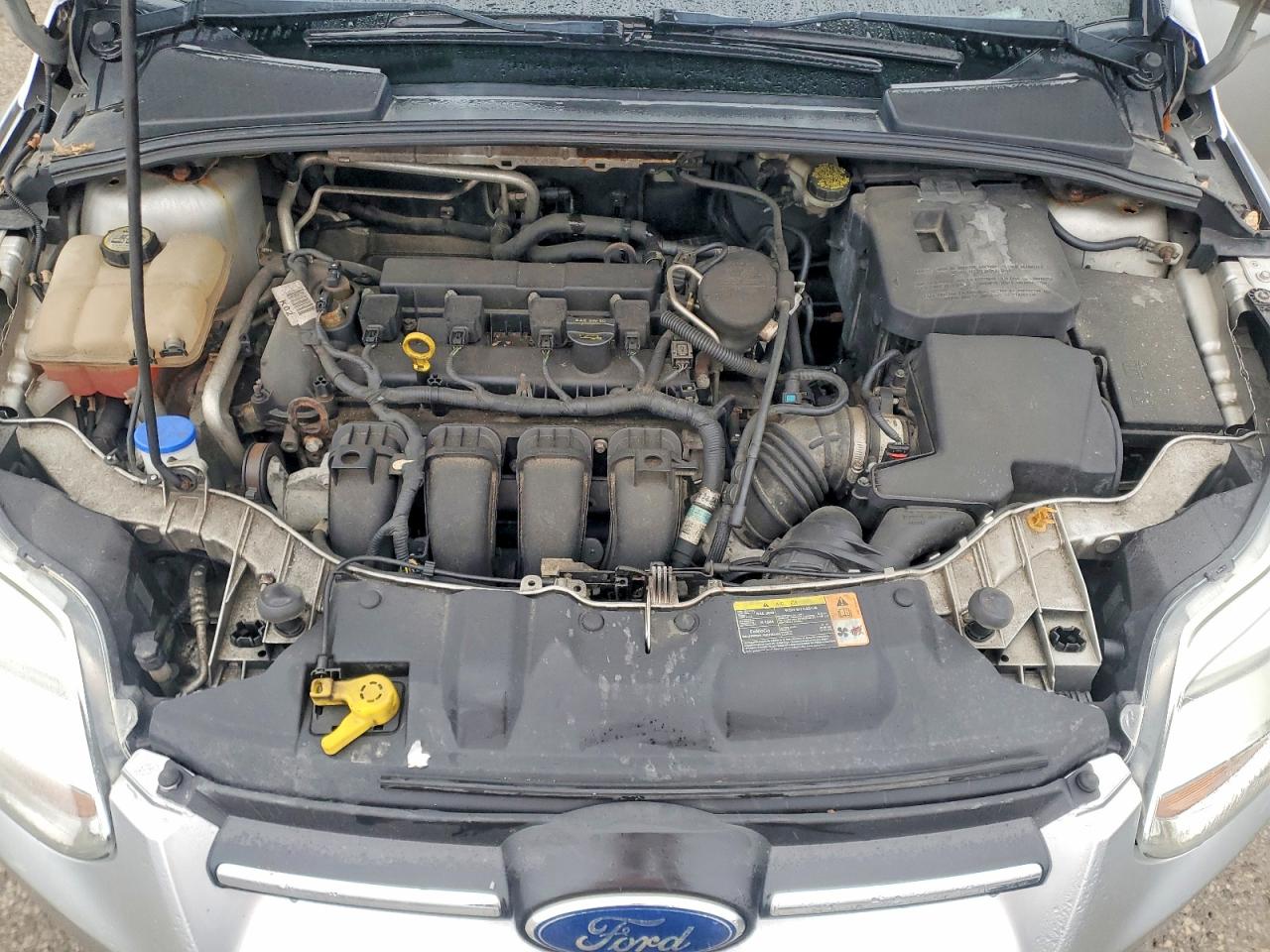 2012 Ford Focus Se Gray vin: 1FAHP3K21CL263881