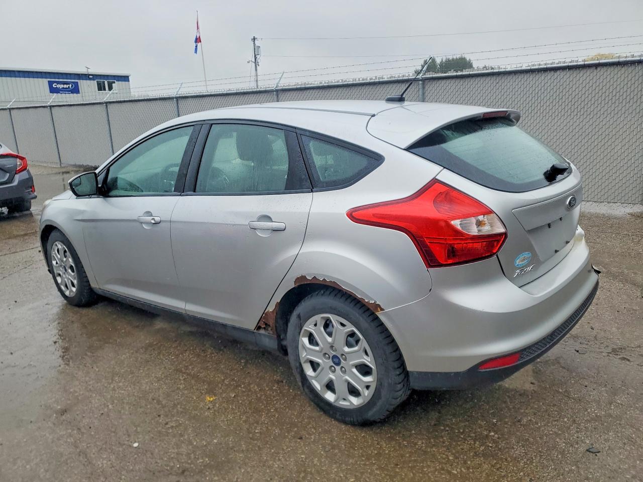 2012 Ford Focus Se Gray vin: 1FAHP3K21CL263881