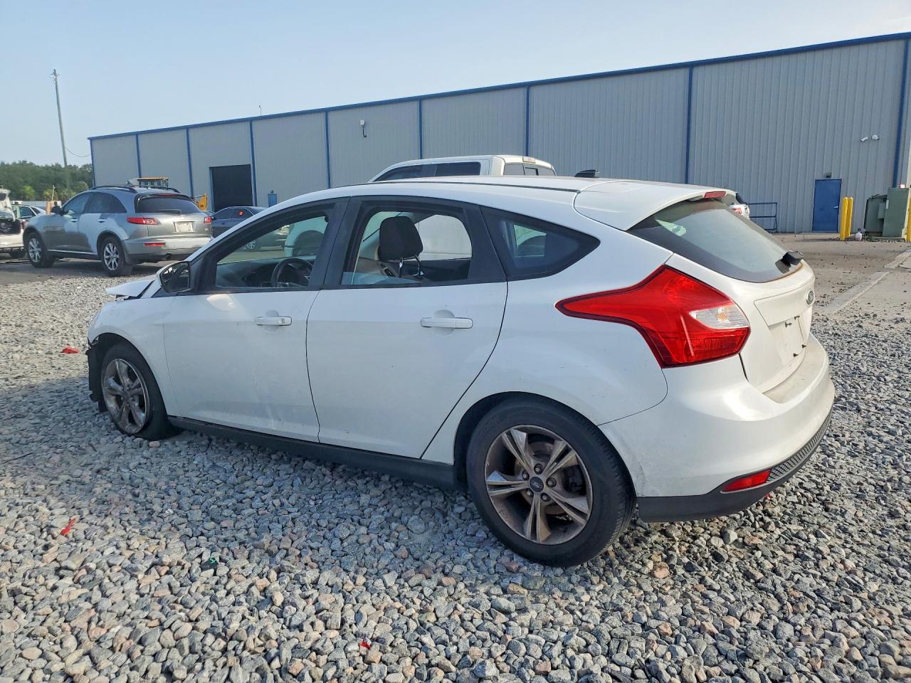 2012 Ford Focus Se White vin: 1FAHP3K21CL310665