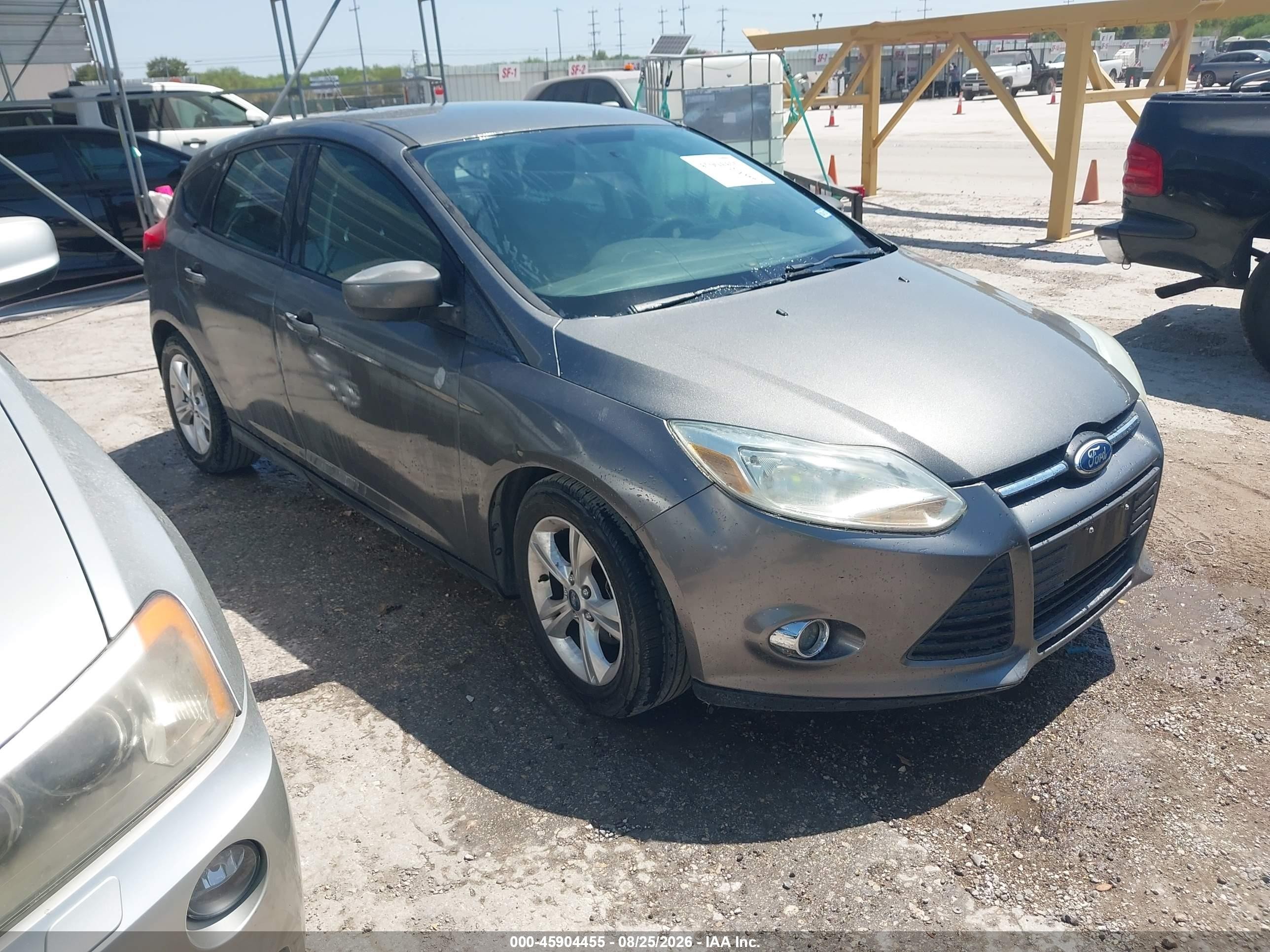 2012 Ford Focus Se Серый vin: 1FAHP3K21CL312433