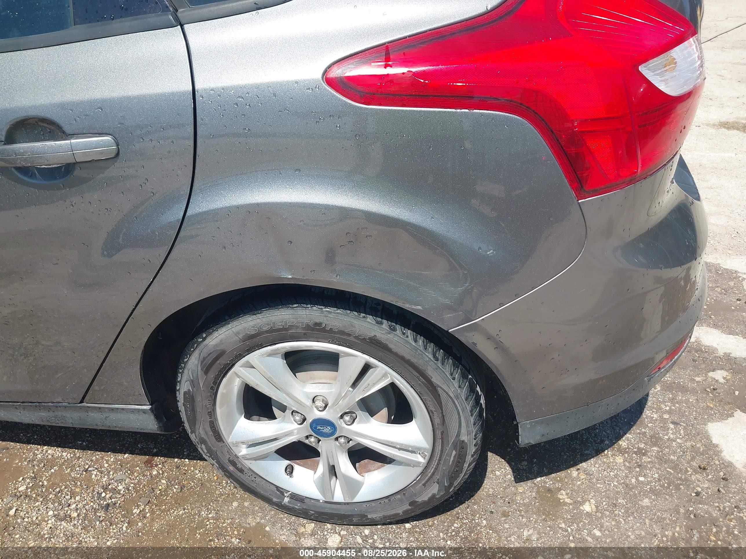2012 Ford Focus Se Серый vin: 1FAHP3K21CL312433