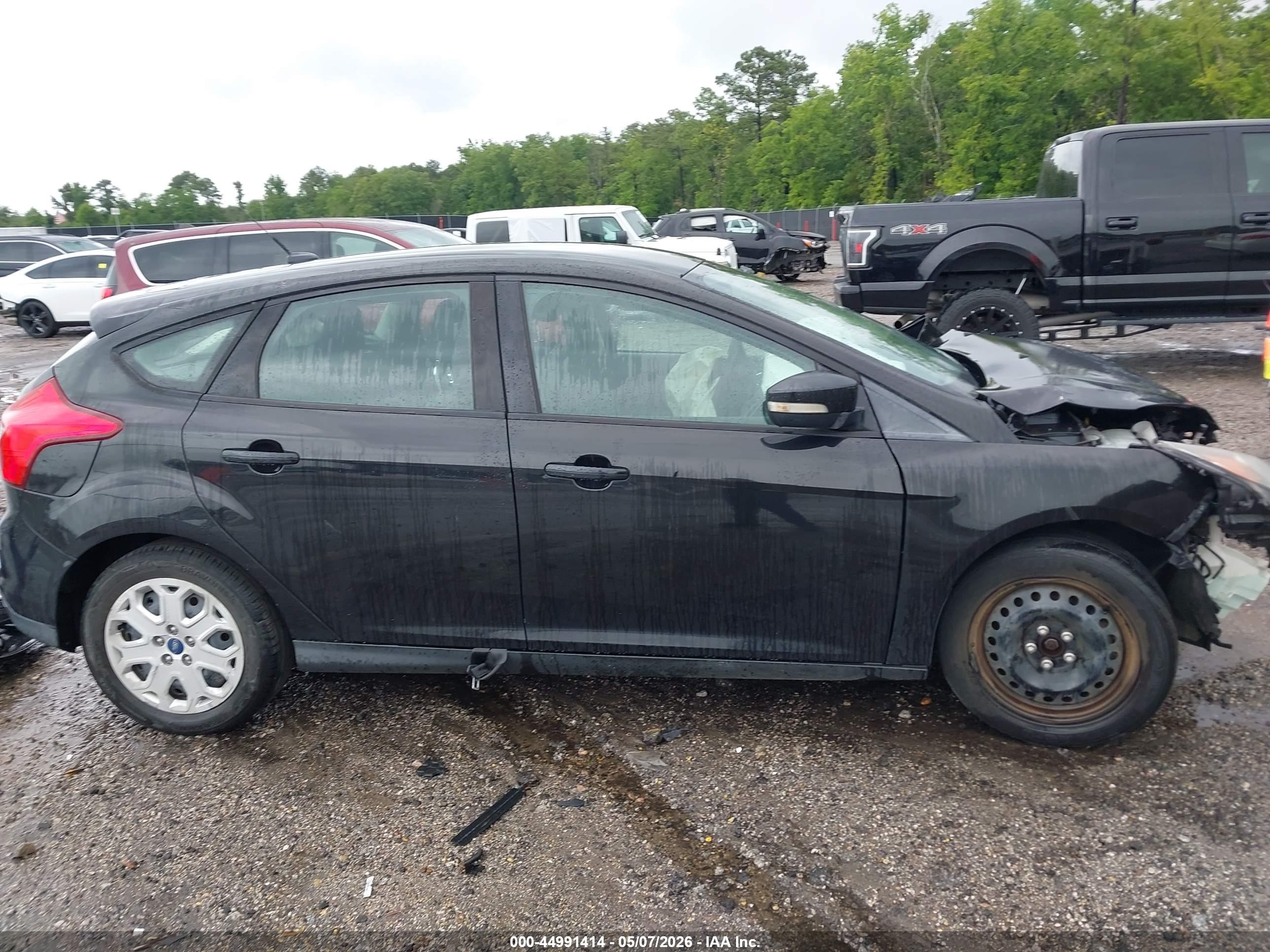 2012 Ford Focus Se Black vin: 1FAHP3K21CL318913