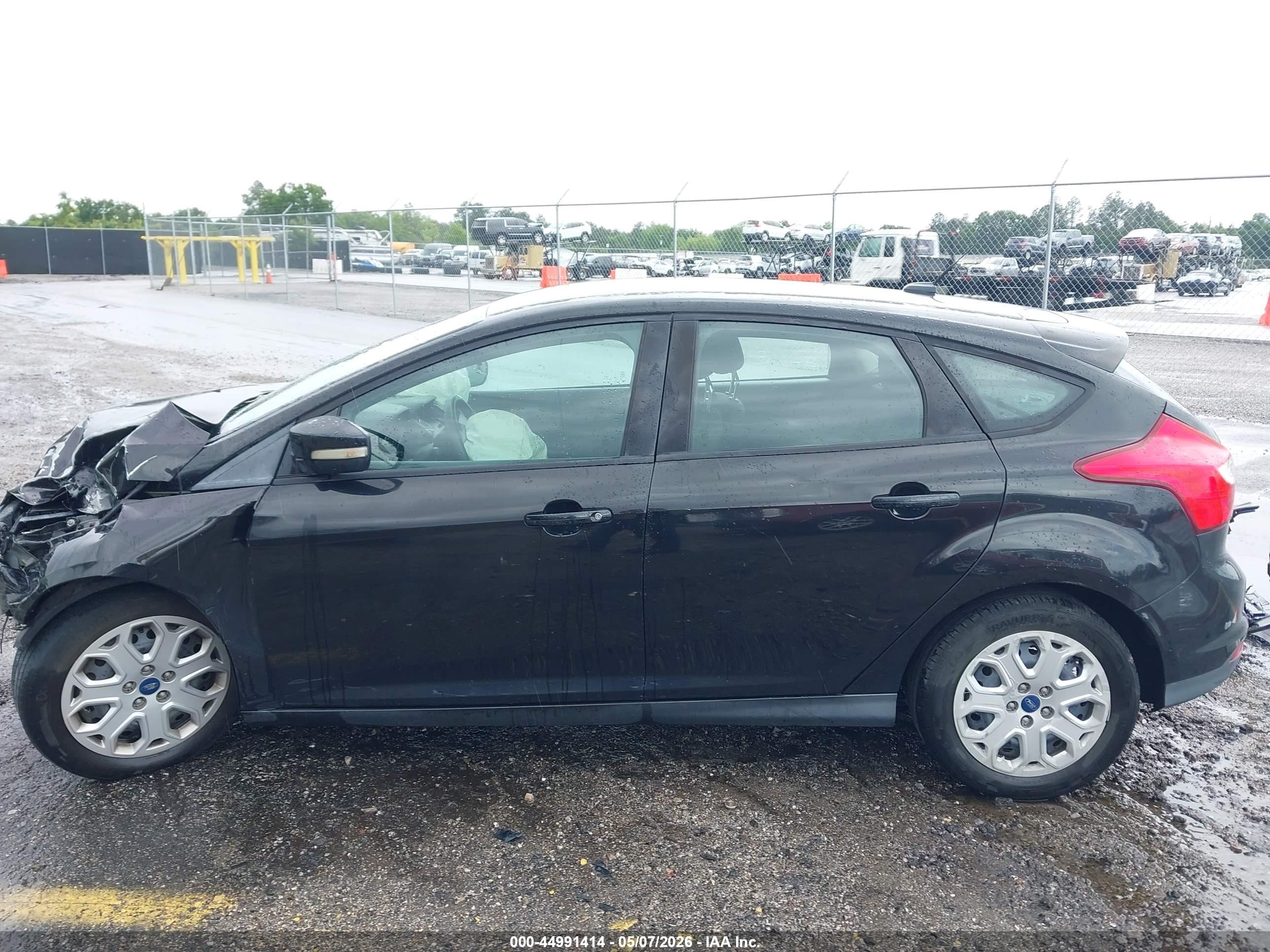 2012 Ford Focus Se Black vin: 1FAHP3K21CL318913