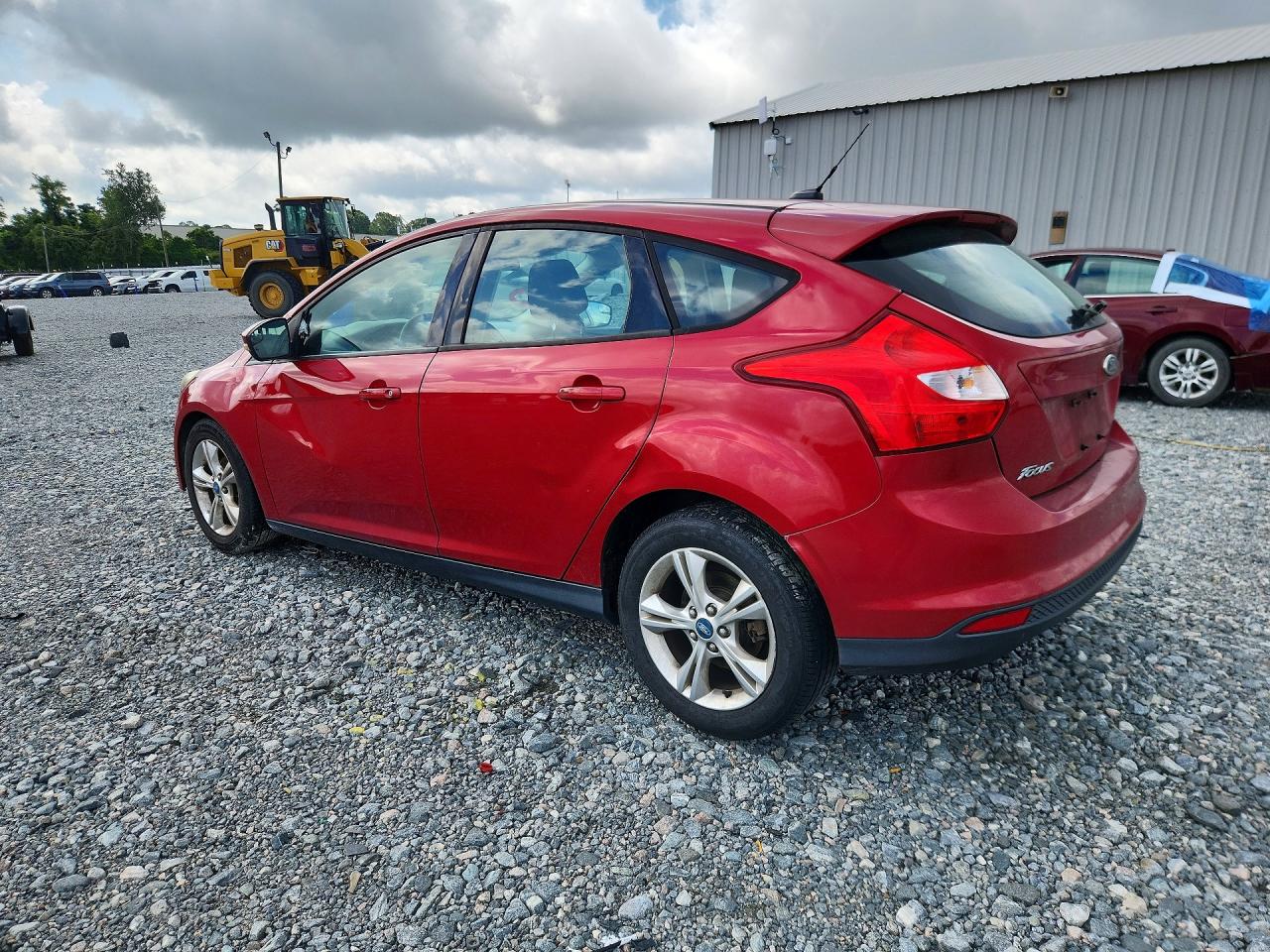 2012 Ford Focus Se Красный vin: 1FAHP3K22CL213295