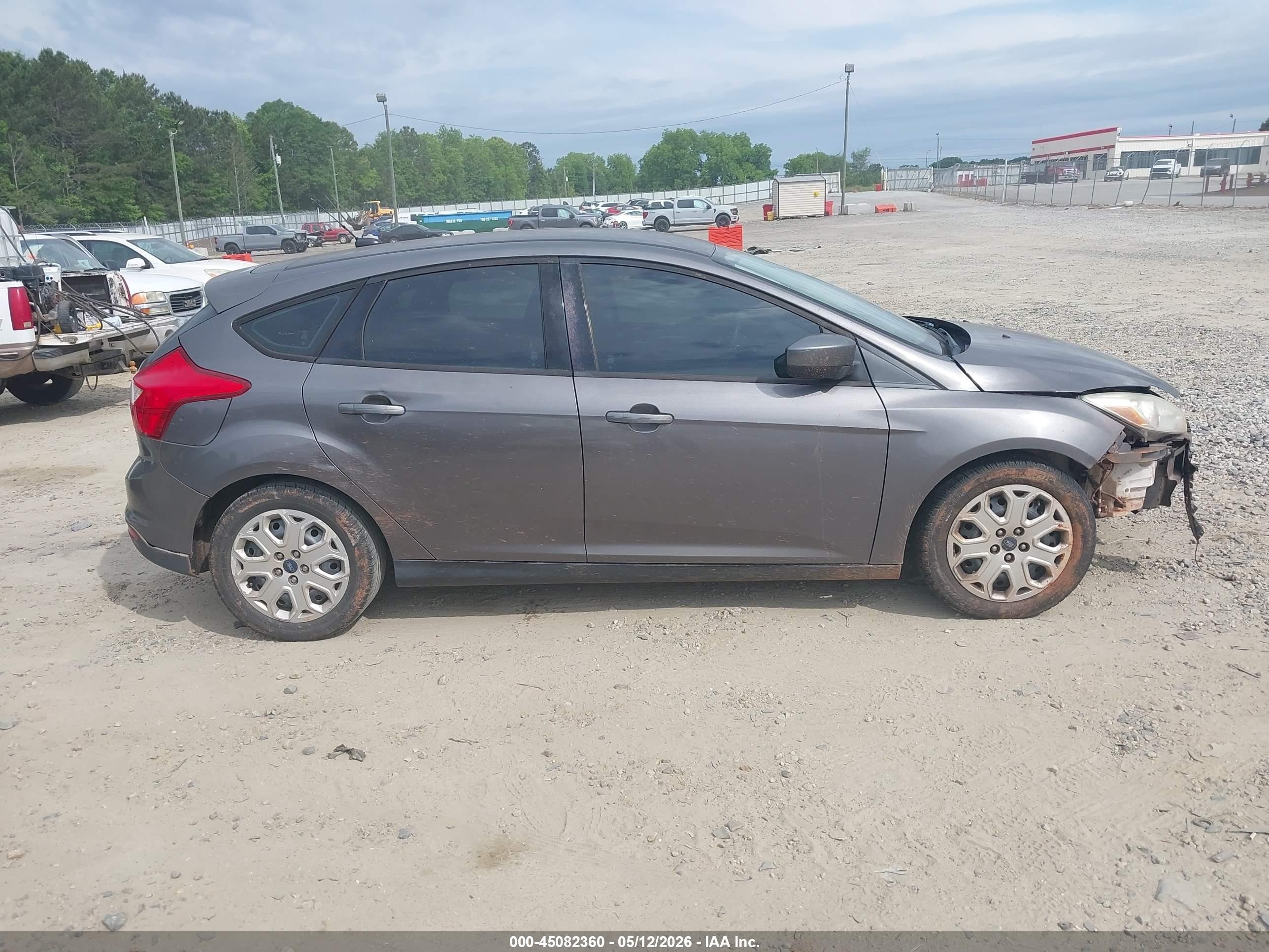 2012 Ford Focus Se Серый vin: 1FAHP3K22CL232123