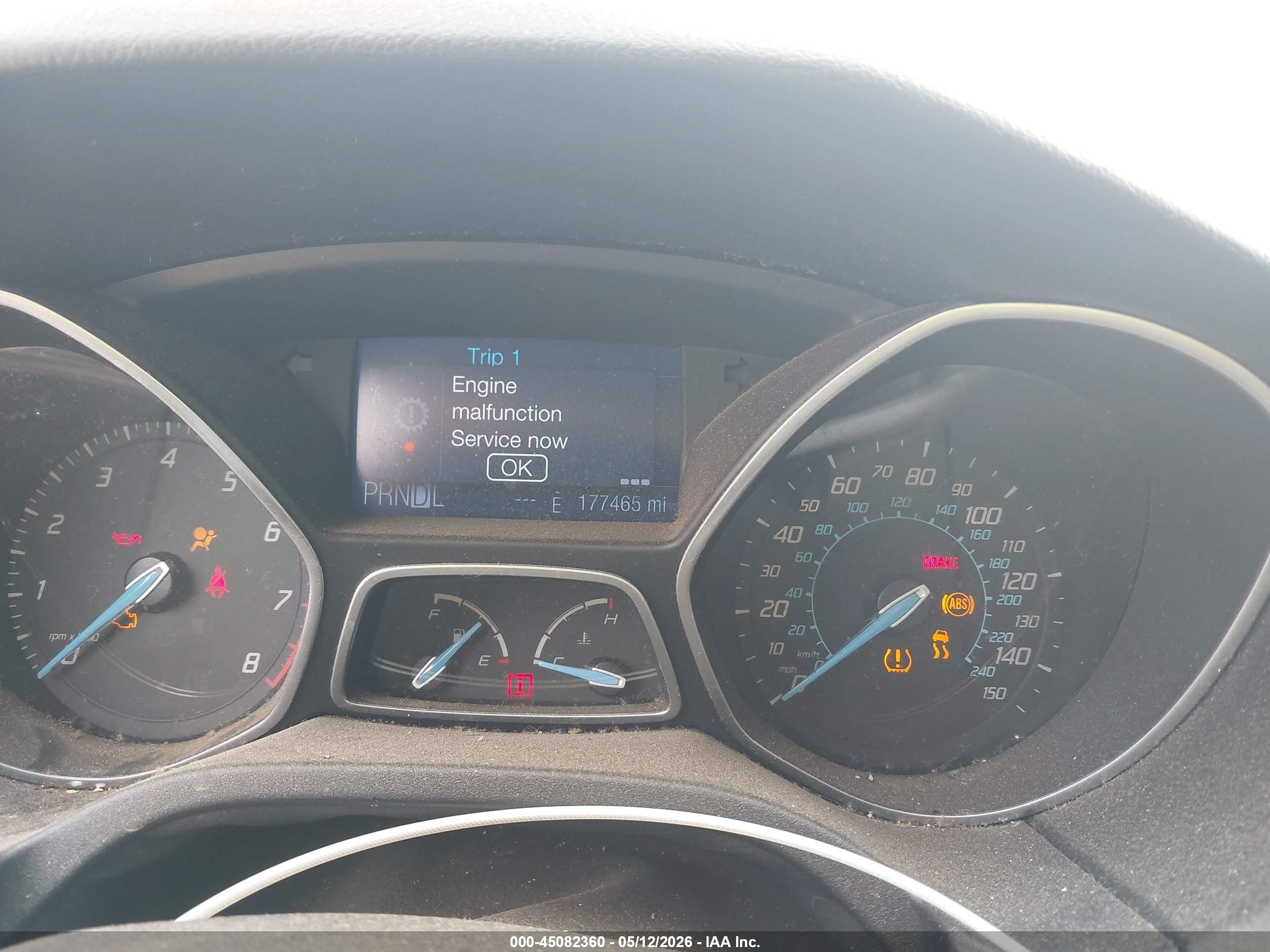 2012 Ford Focus Se Серый vin: 1FAHP3K22CL232123