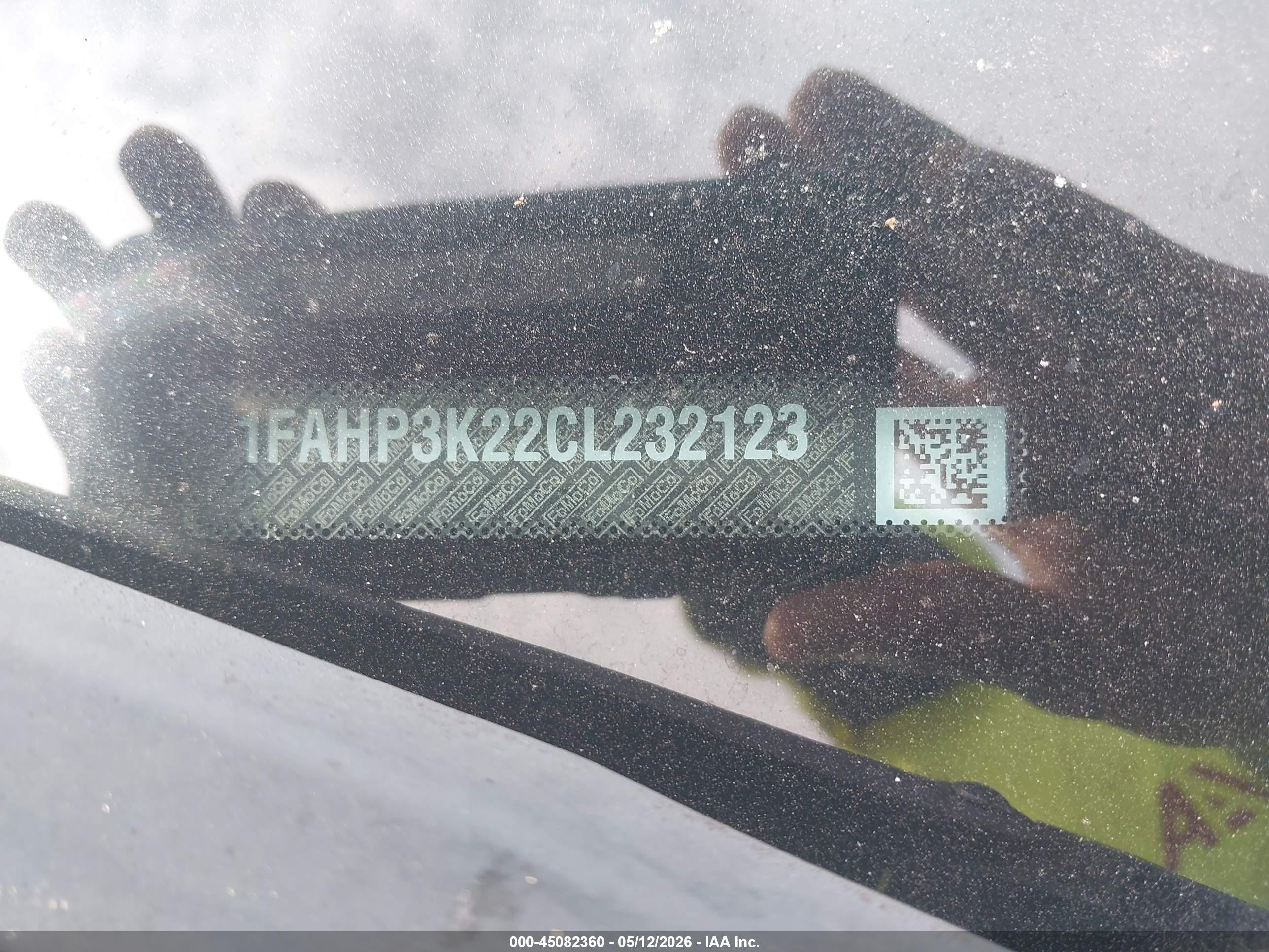 2012 Ford Focus Se Серый vin: 1FAHP3K22CL232123