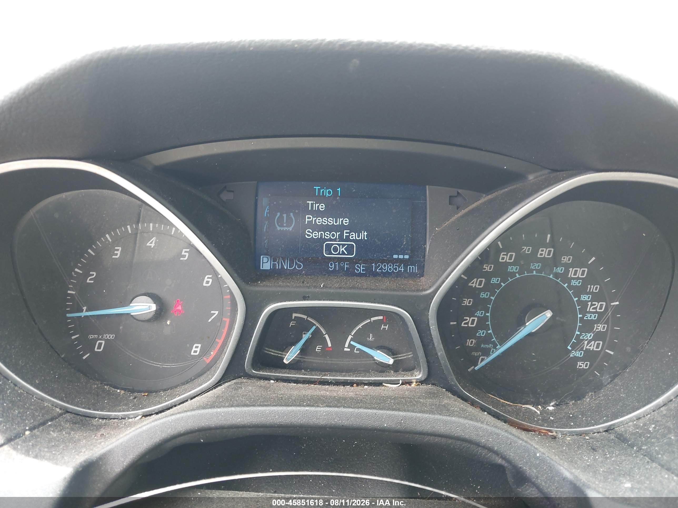 2012 Ford Focus Se Черный vin: 1FAHP3K22CL260066
