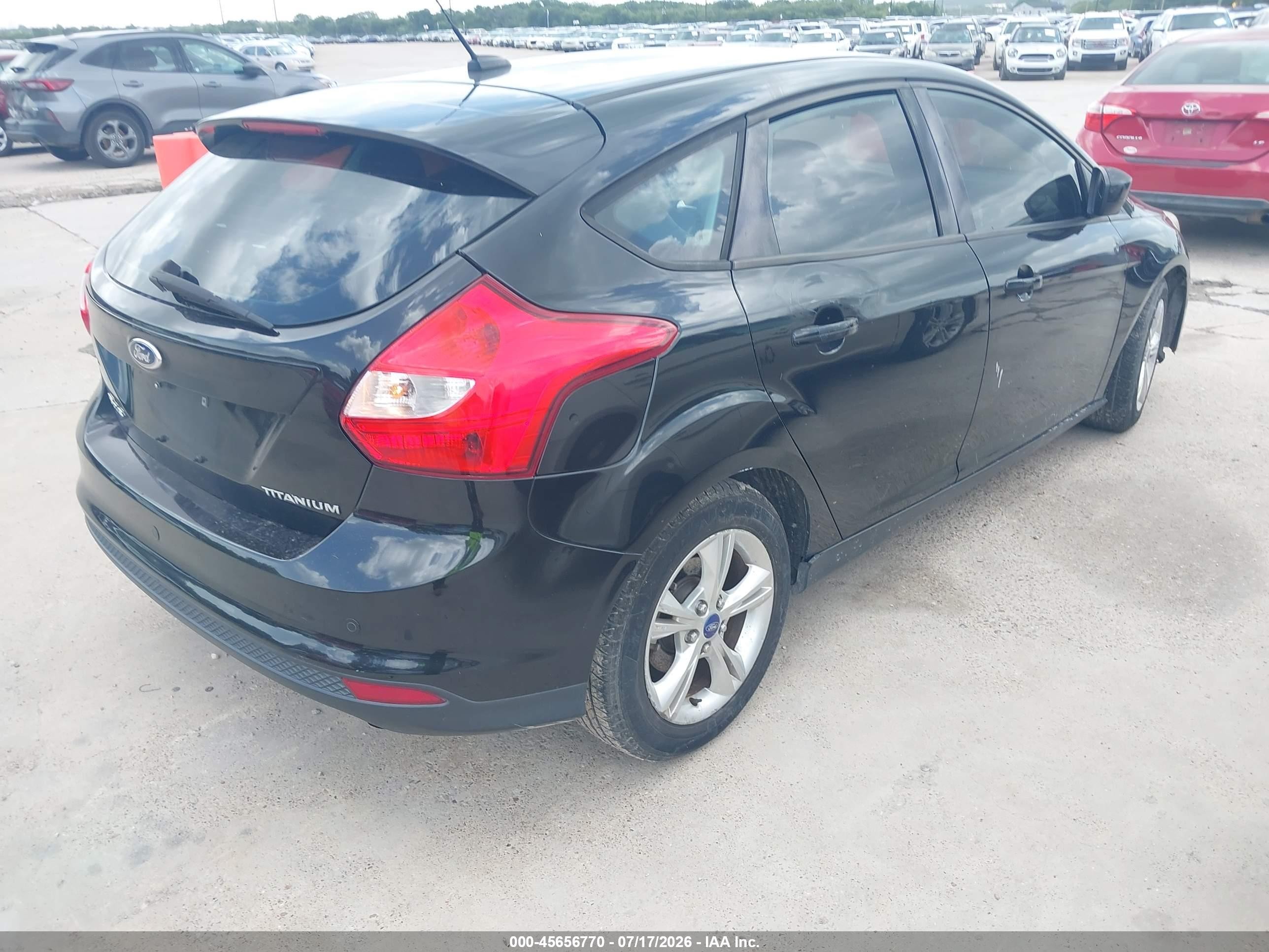 2012 Ford Focus Se Black vin: 1FAHP3K22CL284285