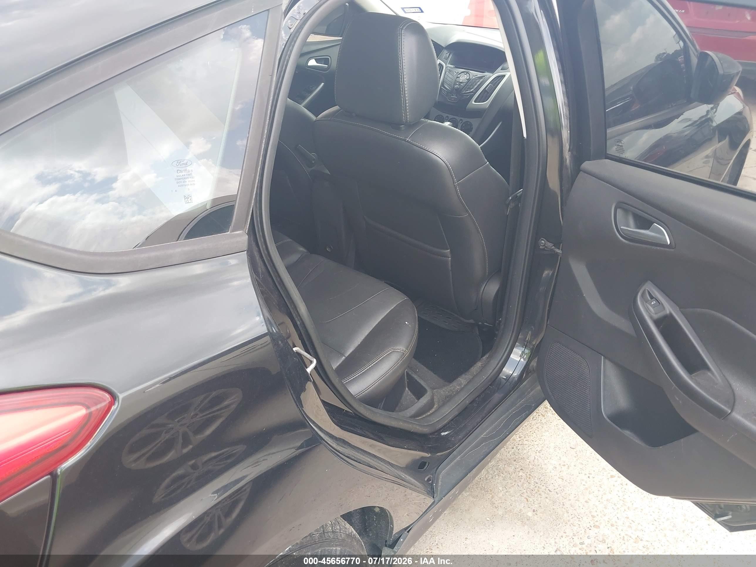 2012 Ford Focus Se Black vin: 1FAHP3K22CL284285