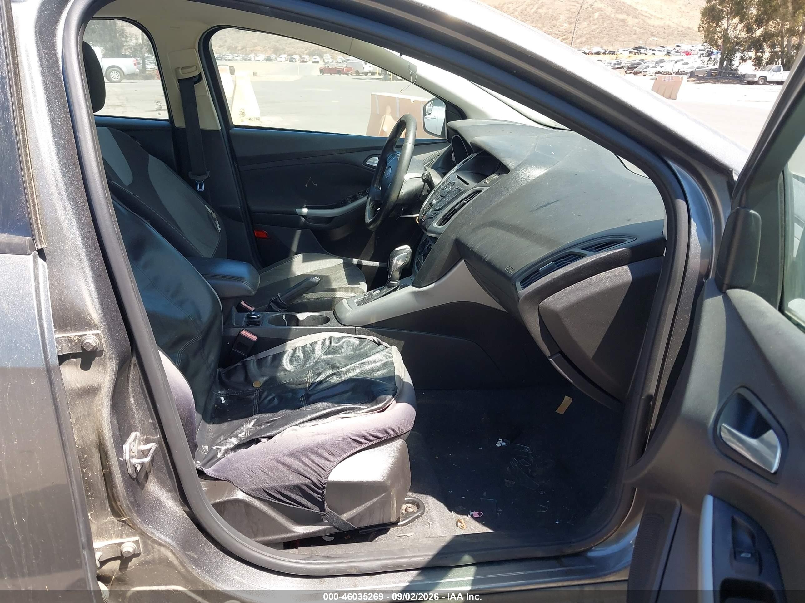 2012 Ford Focus Se Серый vin: 1FAHP3K22CL314255