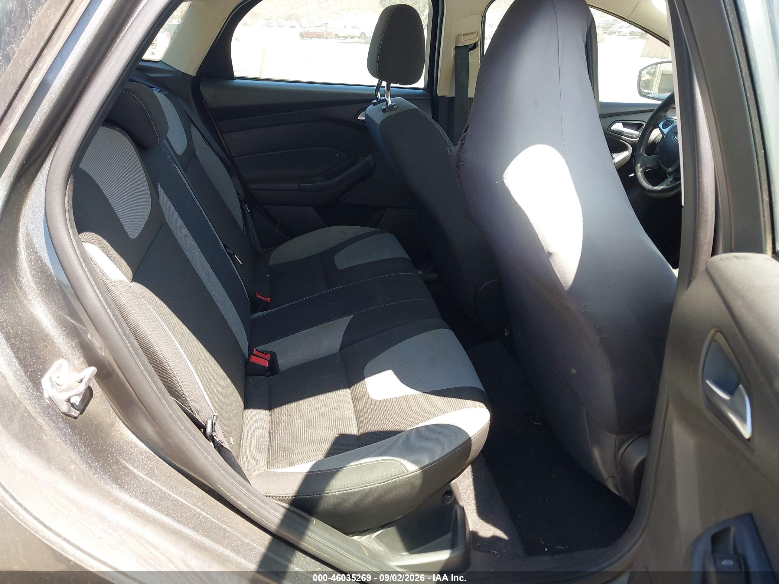 2012 Ford Focus Se Серый vin: 1FAHP3K22CL314255