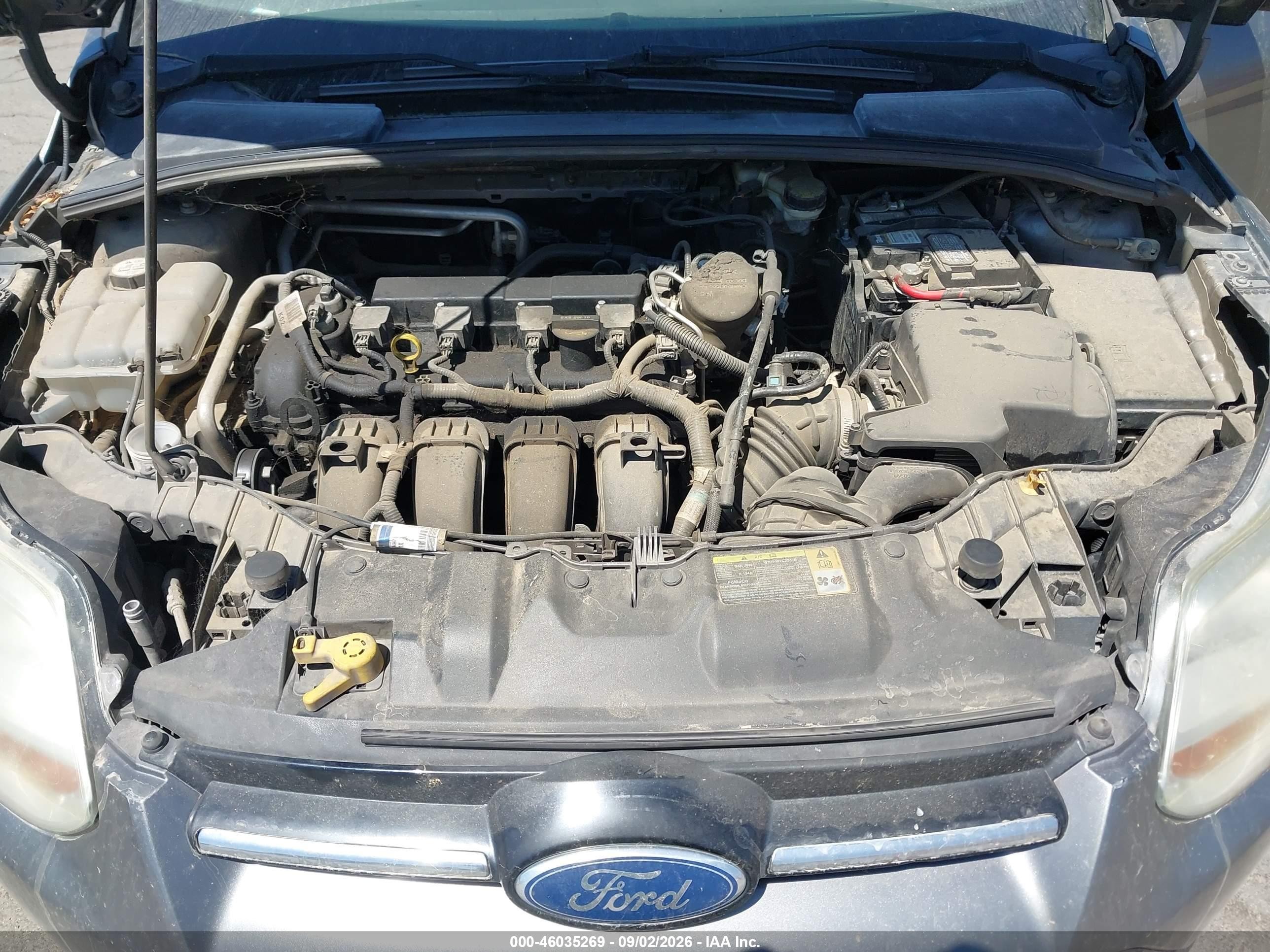 2012 Ford Focus Se Серый vin: 1FAHP3K22CL314255