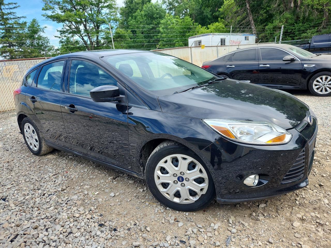 2012 Ford Focus Se Black vin: 1FAHP3K22CL434119