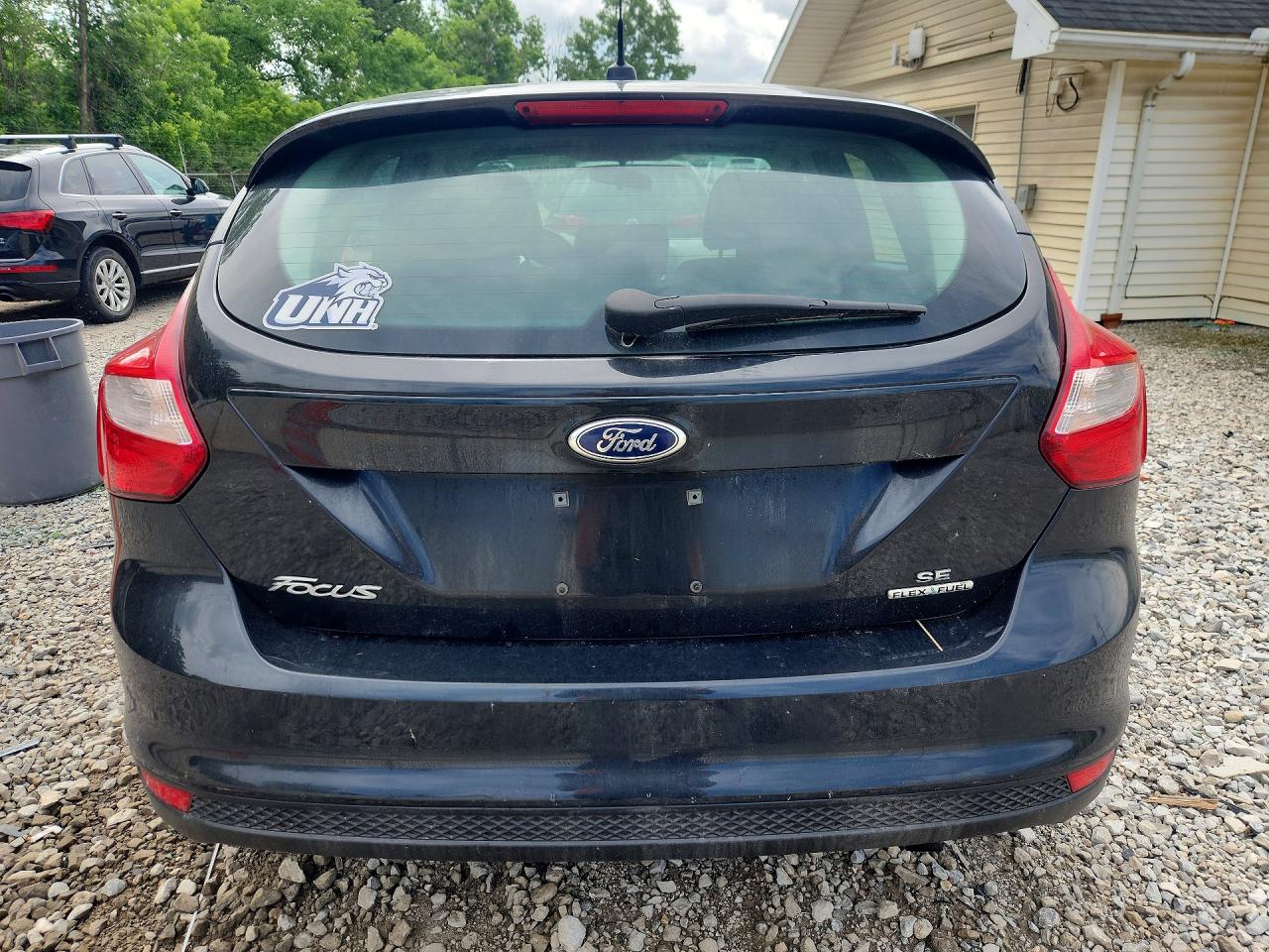 2012 Ford Focus Se Black vin: 1FAHP3K22CL434119