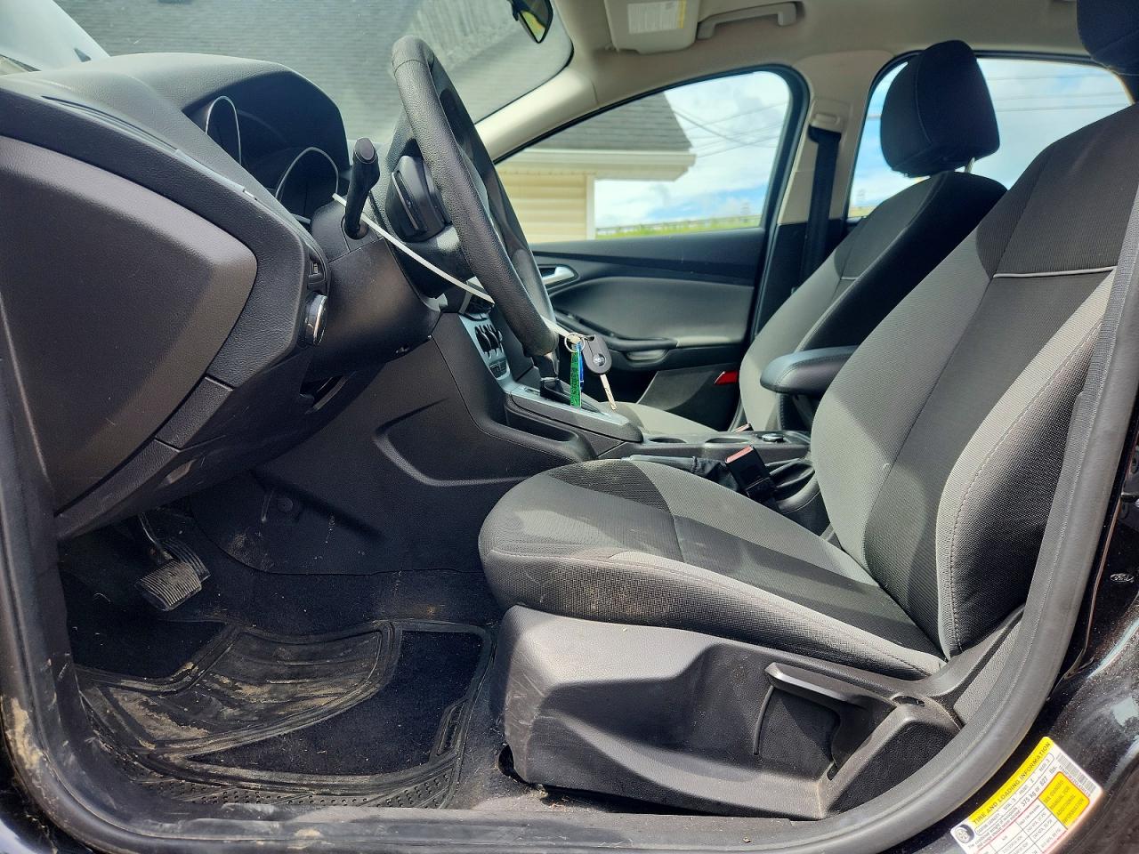 2012 Ford Focus Se Black vin: 1FAHP3K22CL434119