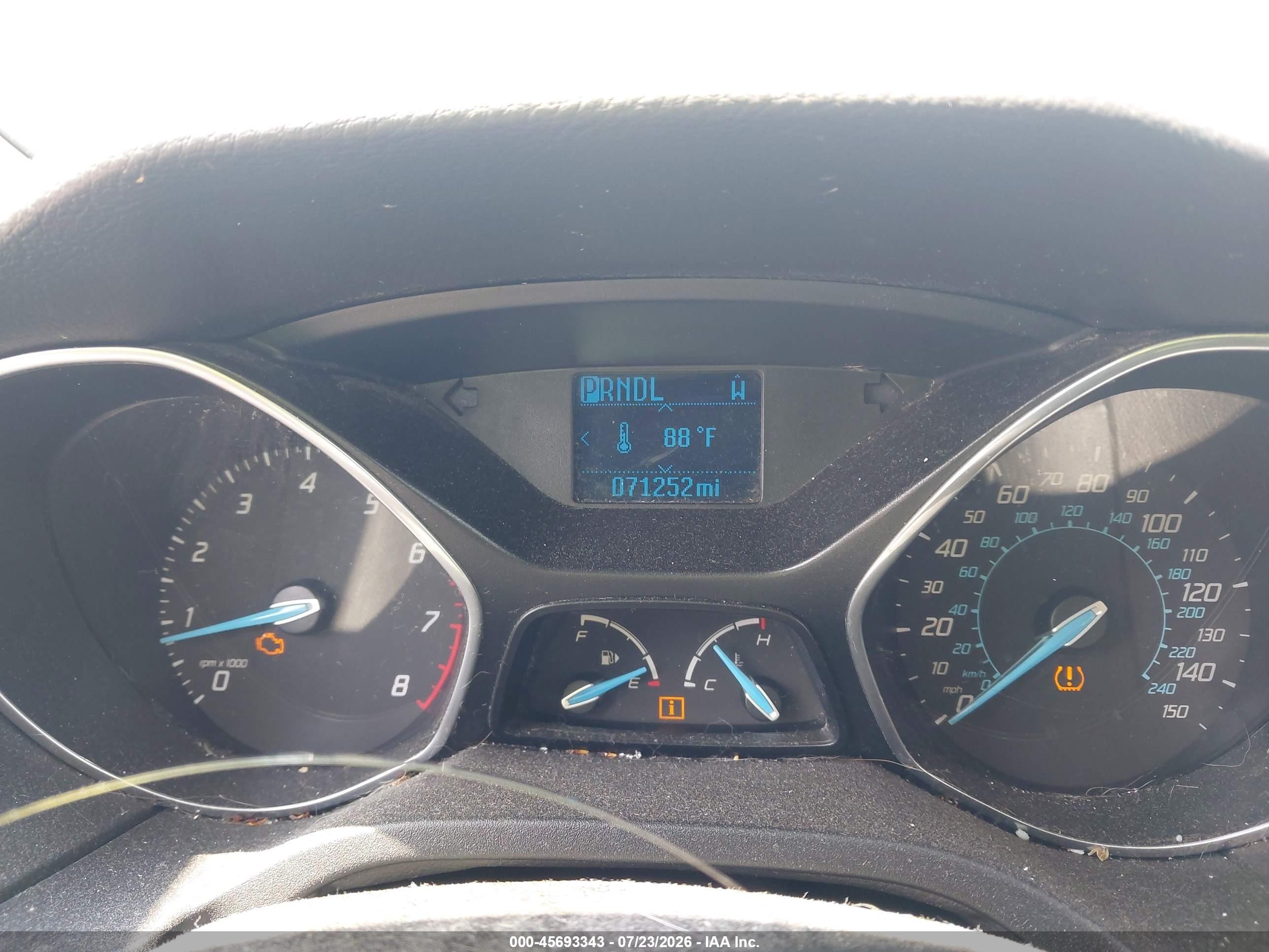 2012 Ford Focus Se Серый vin: 1FAHP3K22CL448313