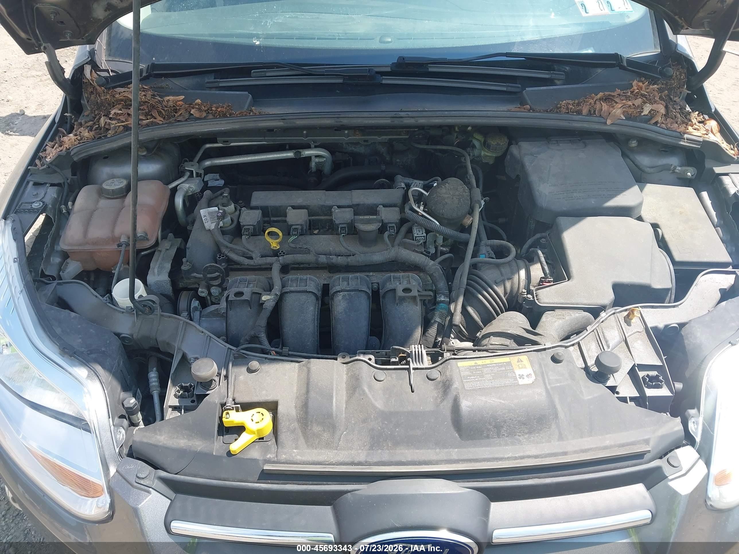 2012 Ford Focus Se Серый vin: 1FAHP3K22CL448313