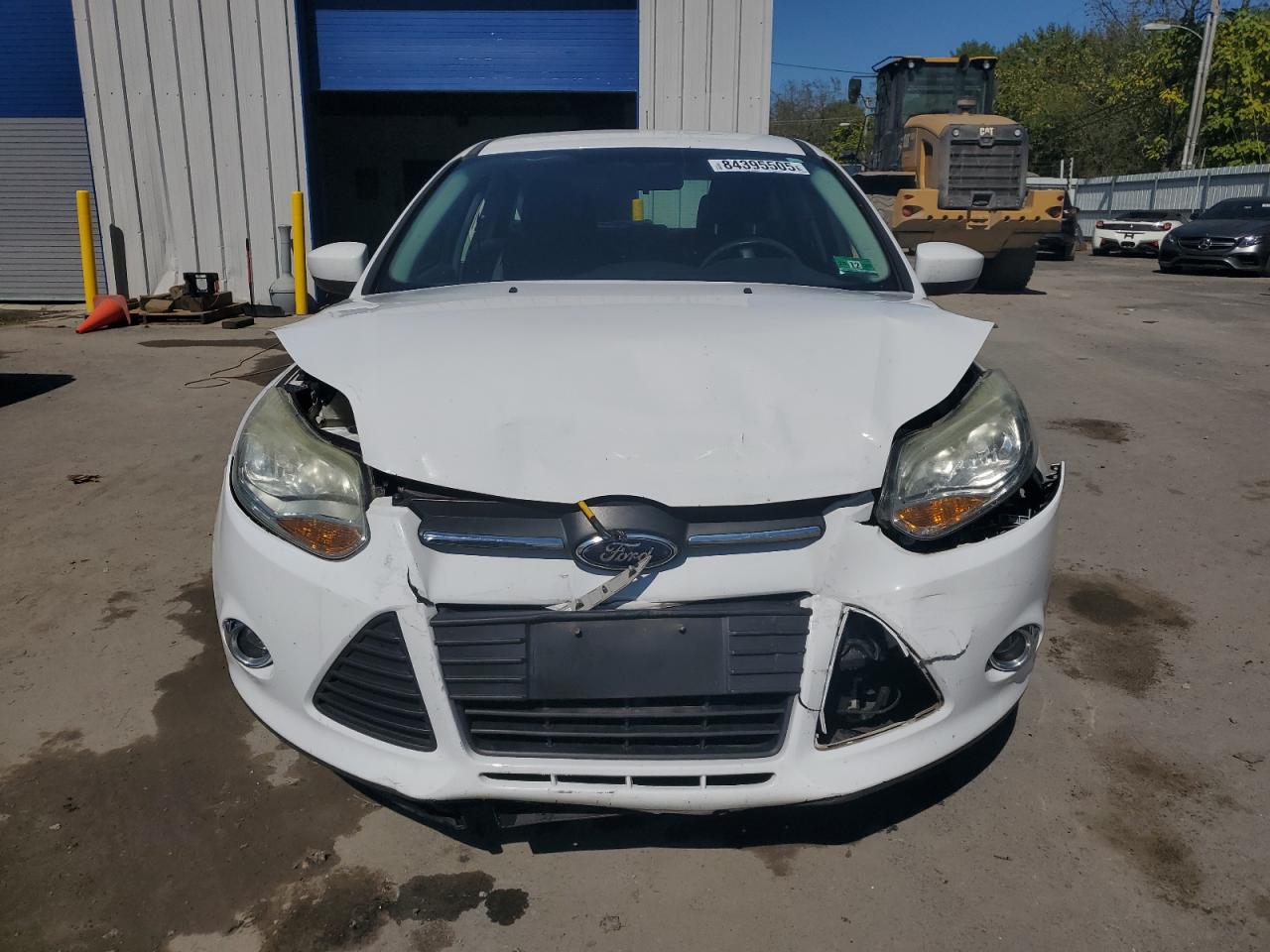 2012 Ford Focus Se White vin: 1FAHP3K22CL455343