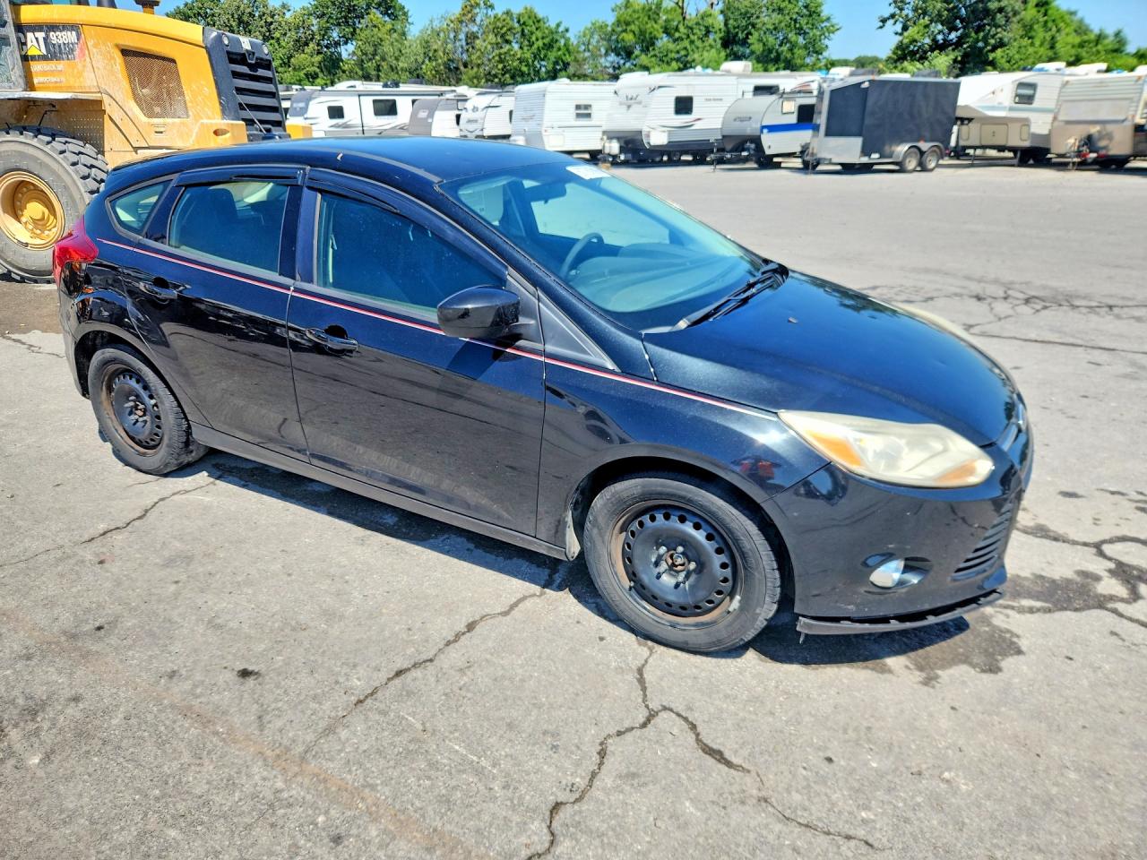 2012 Ford Focus Se Black vin: 1FAHP3K23CL112010