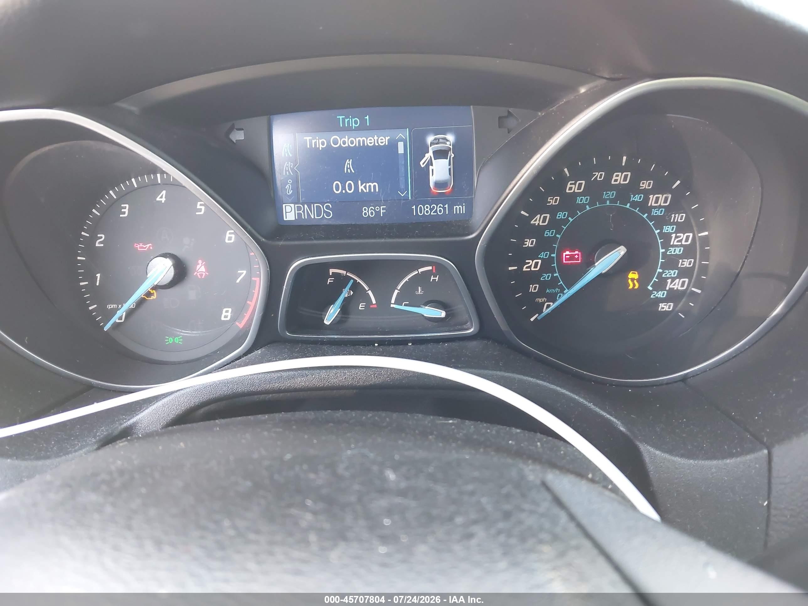 2012 Ford Focus Se White vin: 1FAHP3K23CL182414