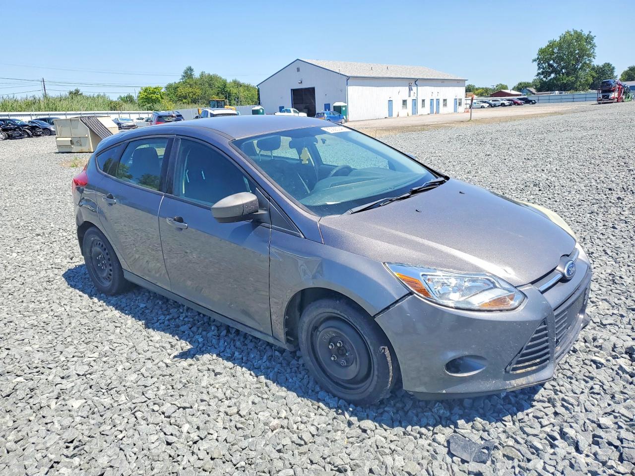 2012 Ford Focus Se Gray vin: 1FAHP3K23CL190030
