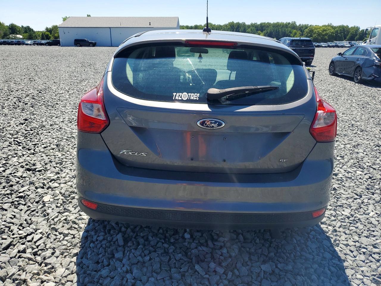 2012 Ford Focus Se Gray vin: 1FAHP3K23CL190030