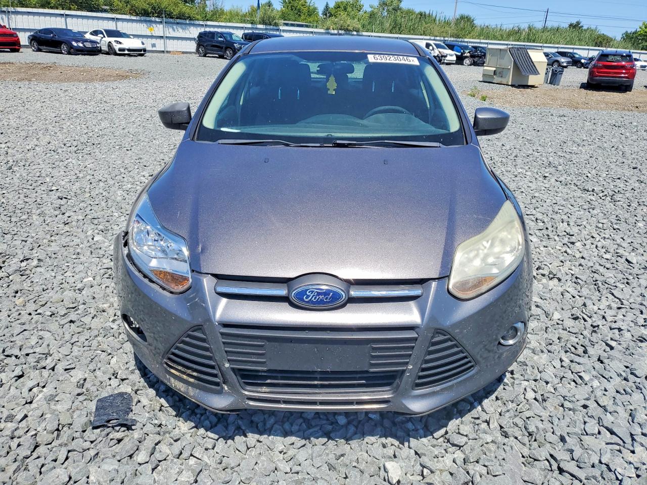 2012 Ford Focus Se Gray vin: 1FAHP3K23CL190030