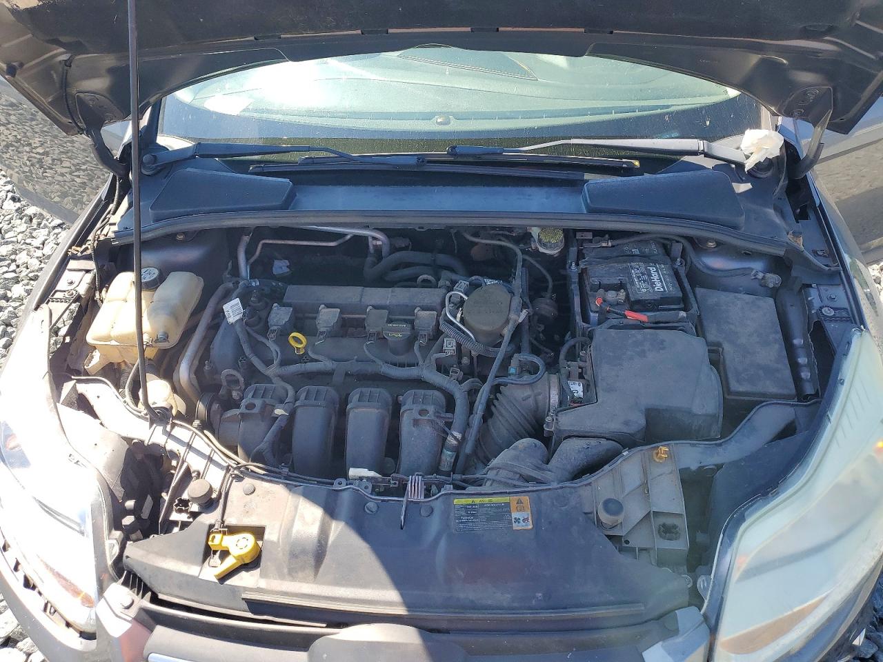 2012 Ford Focus Se Gray vin: 1FAHP3K23CL190030