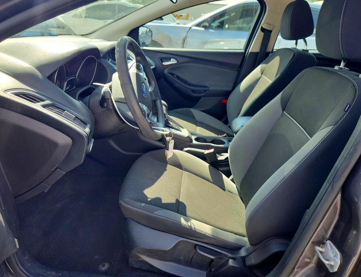 2012 Ford Focus Se Gray vin: 1FAHP3K23CL206064