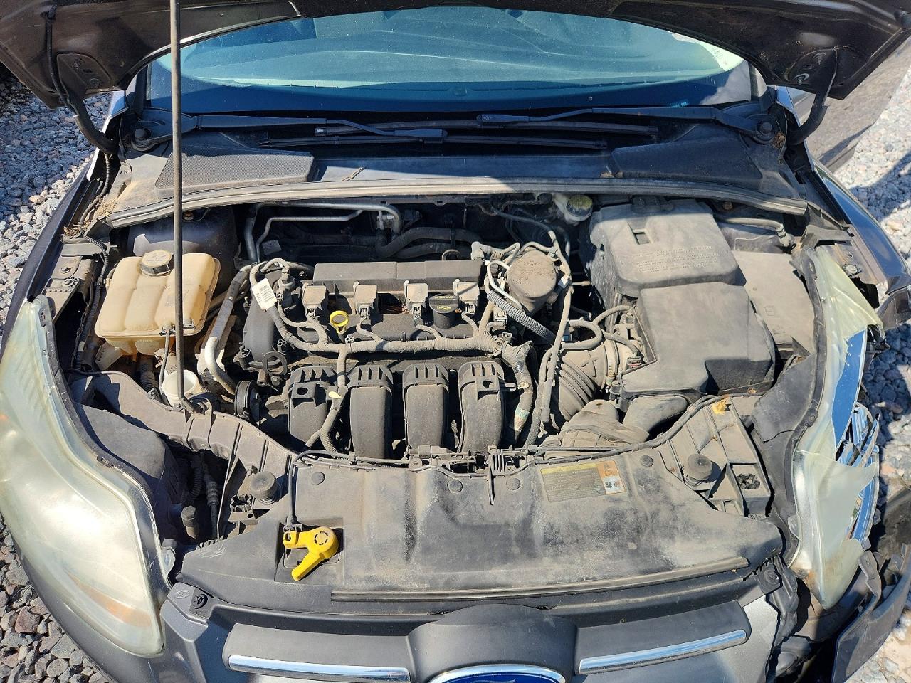 2012 Ford Focus Se Gray vin: 1FAHP3K23CL206064