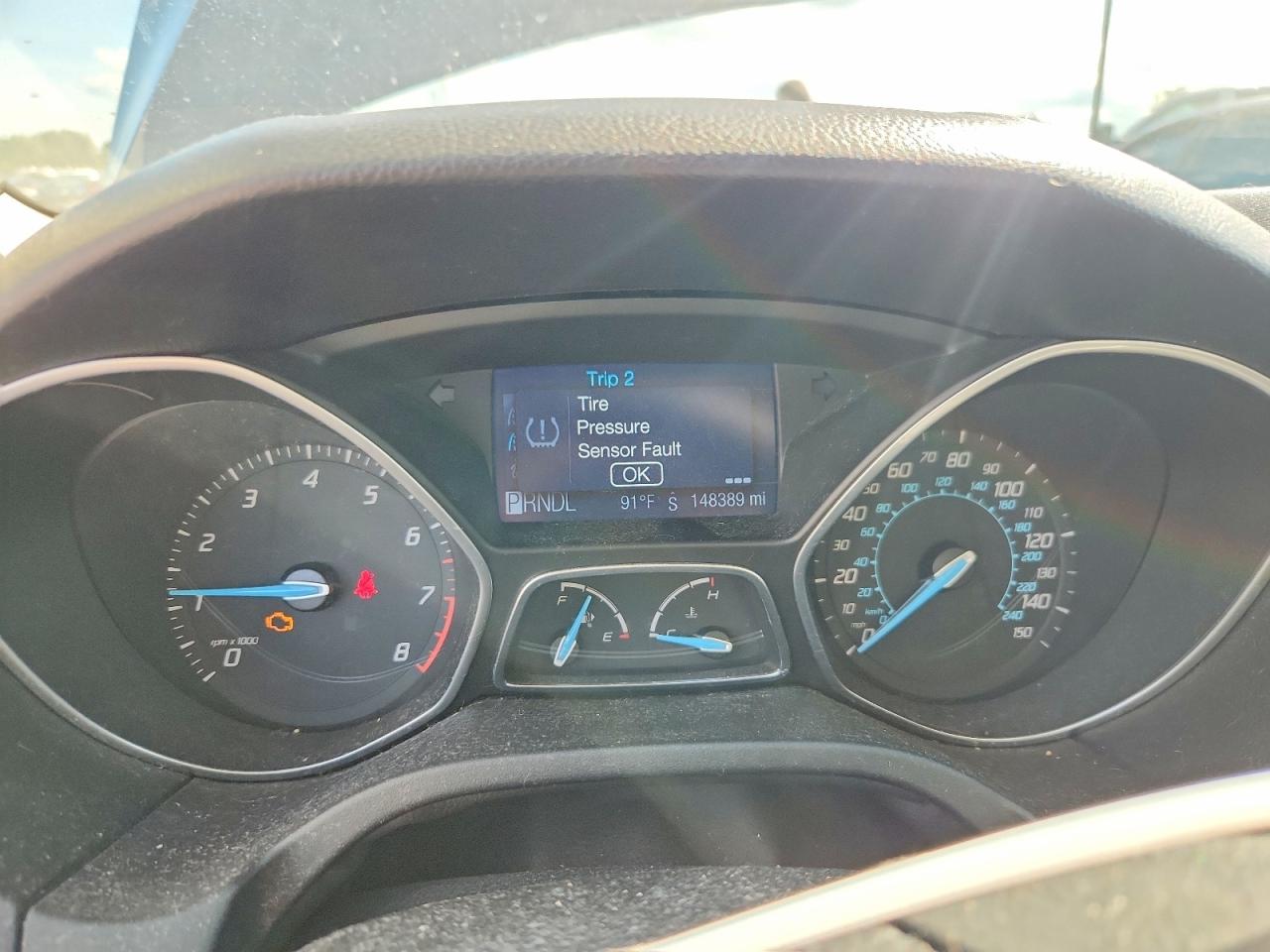 2012 Ford Focus Se Gray vin: 1FAHP3K23CL206064