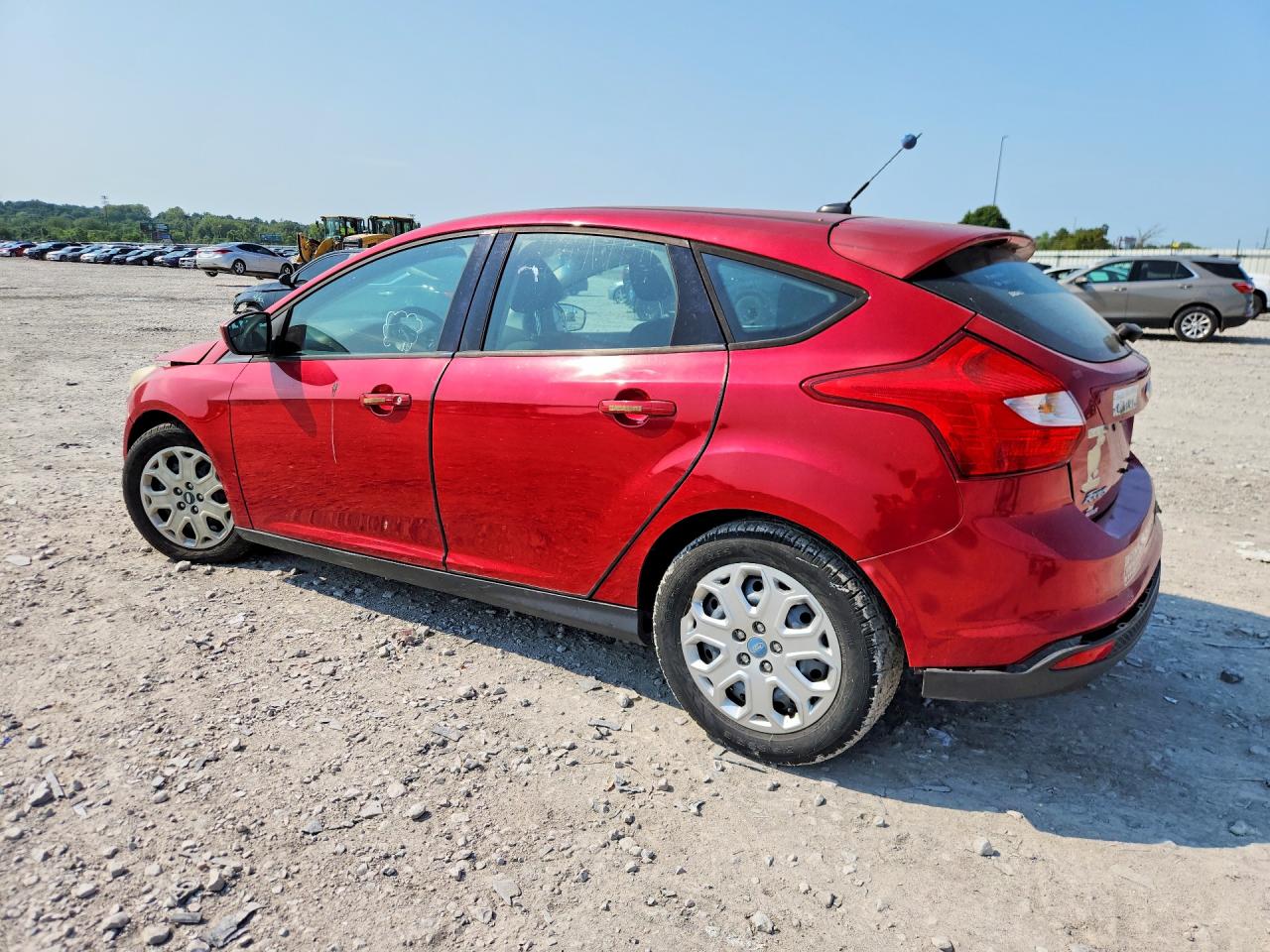 2012 Ford Focus Se Red vin: 1FAHP3K23CL221938